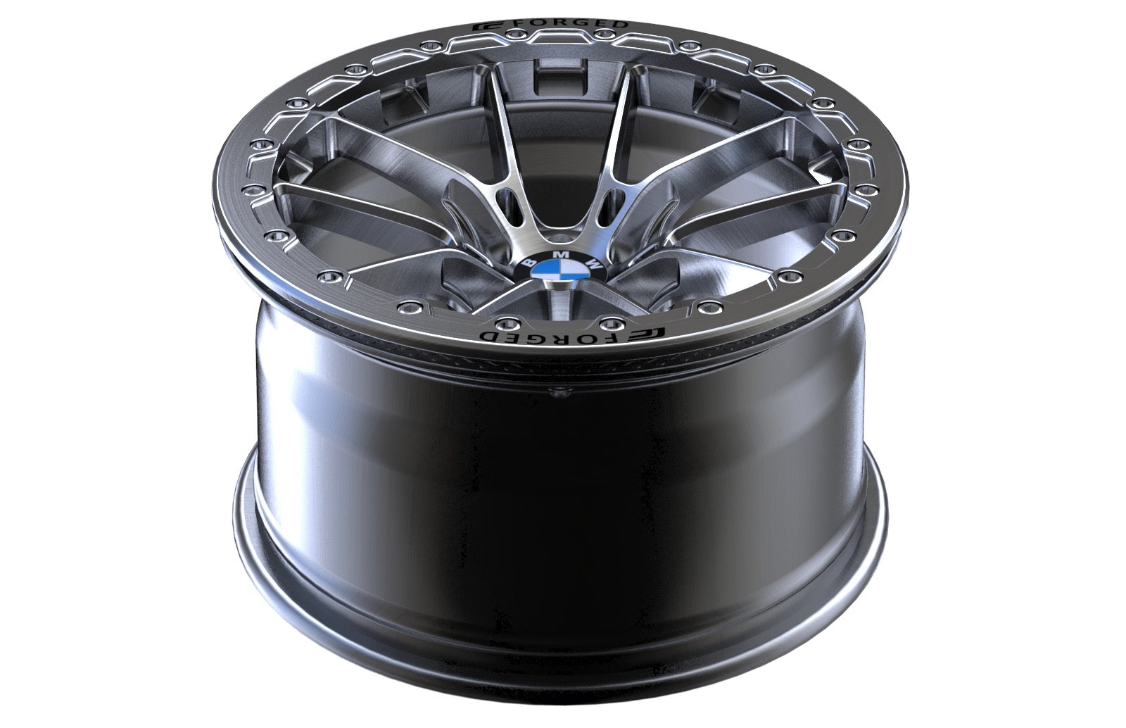 BMW F80 M3 / F82 M4 CC Forged Beadlock Drag Pack Wheels — F8X OEM+
