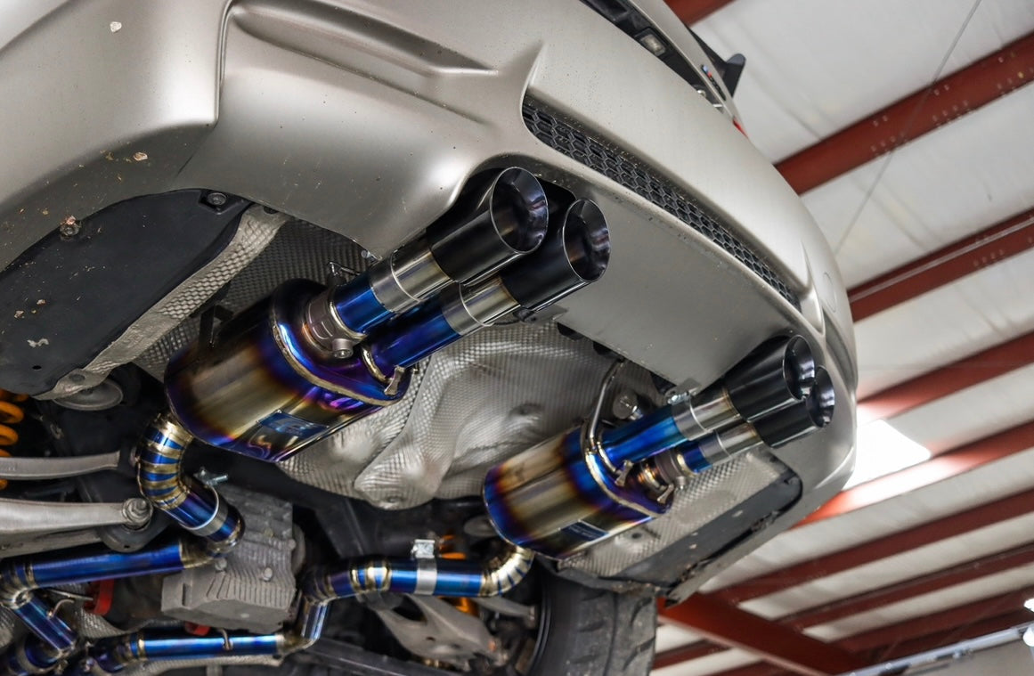 BMW E9X M3 S65 Cen-Cal Valved Titanium Catback Exhaust - E90/E92/E93