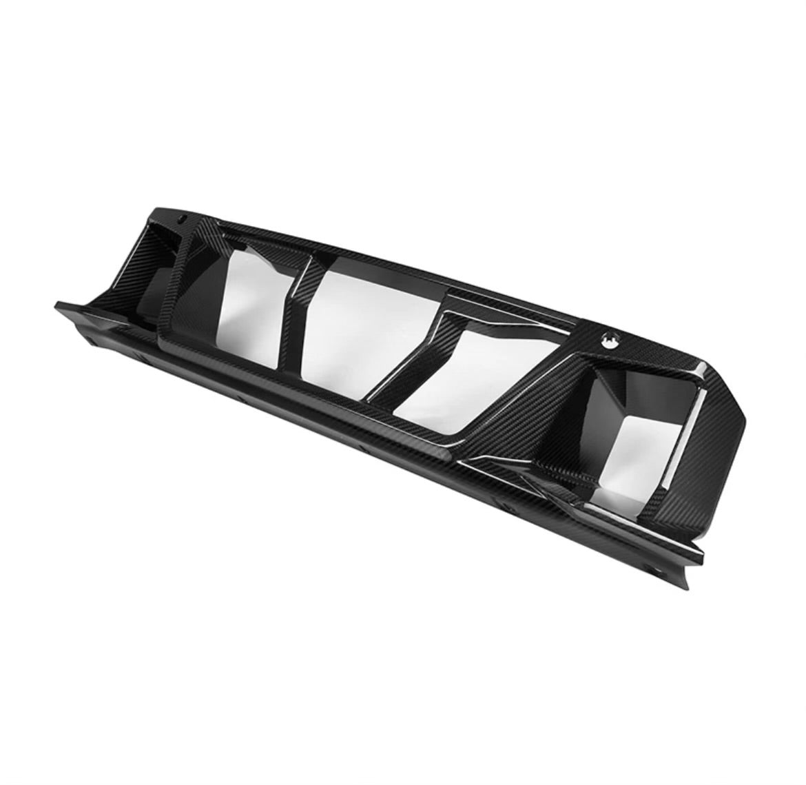 G87 M2 - S Style Carbon Fiber Lower Front Bumper Grill