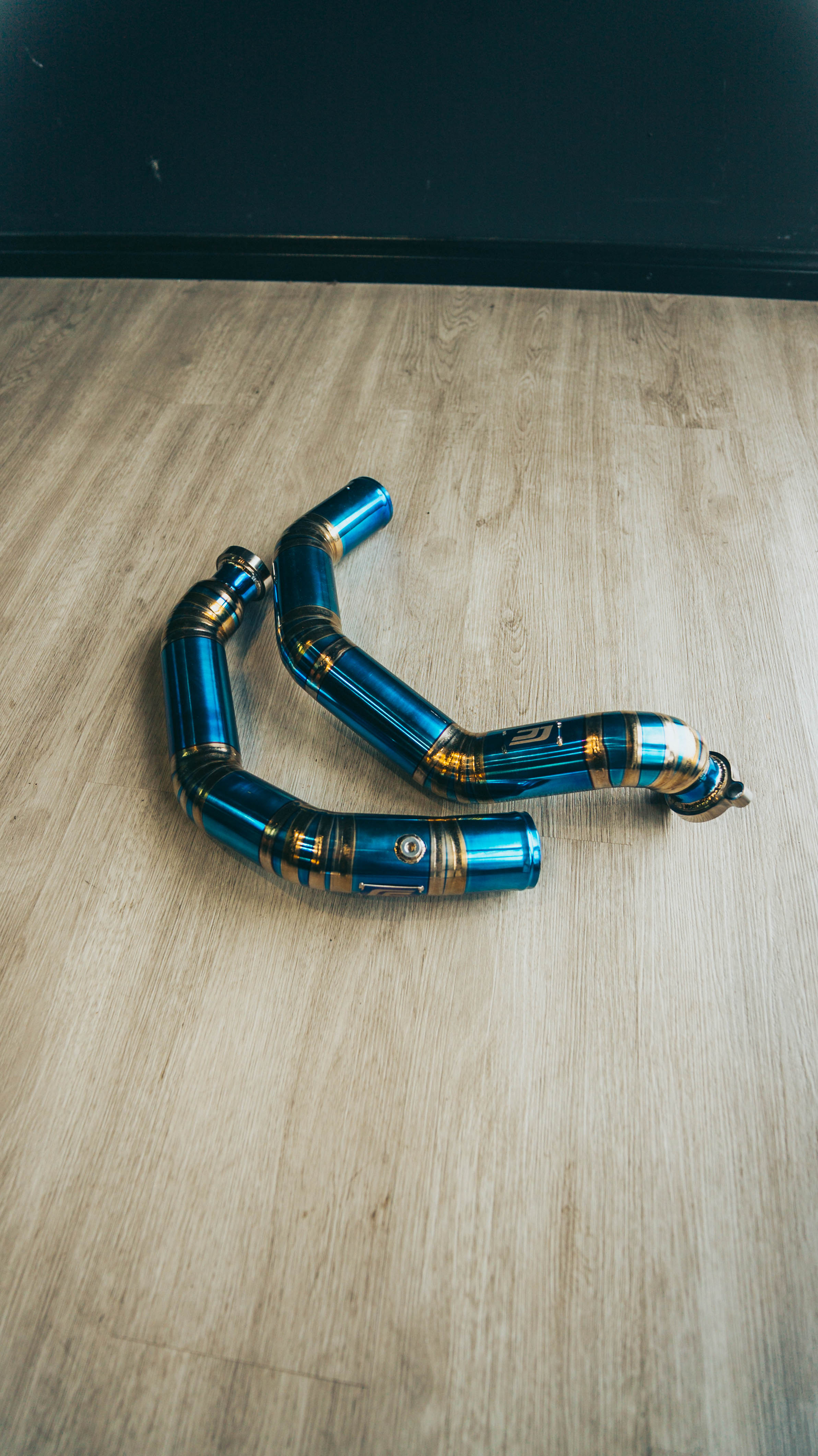 S55 M3/M4/M2C Cen-Cal Titanium Charge Pipes - F80/F82/F83/F87