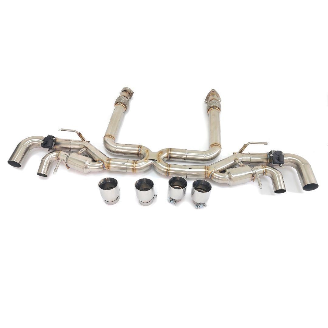 Chevy Corvette C8 Stainless Steel Valved Catback Exhaust