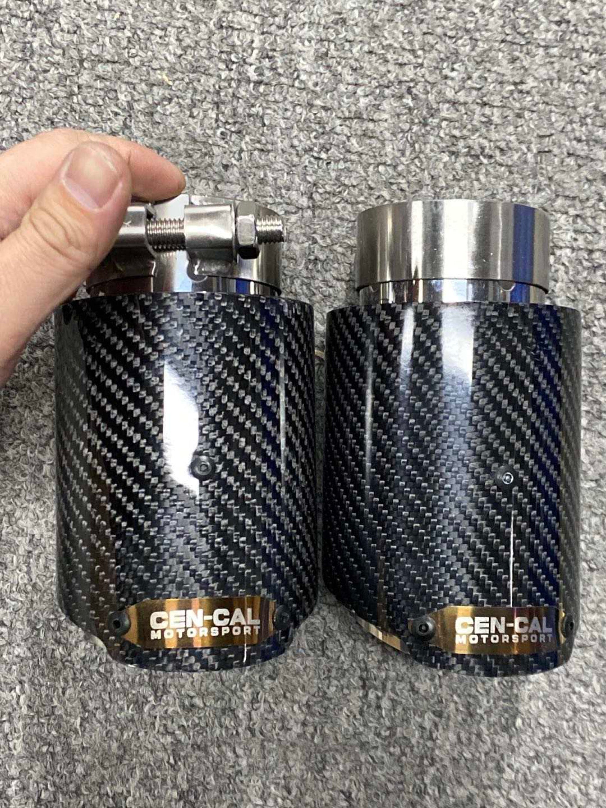 F90 M5 CEN-CAL VALVED CATBACK EXHAUST - STAINLESS STEEL