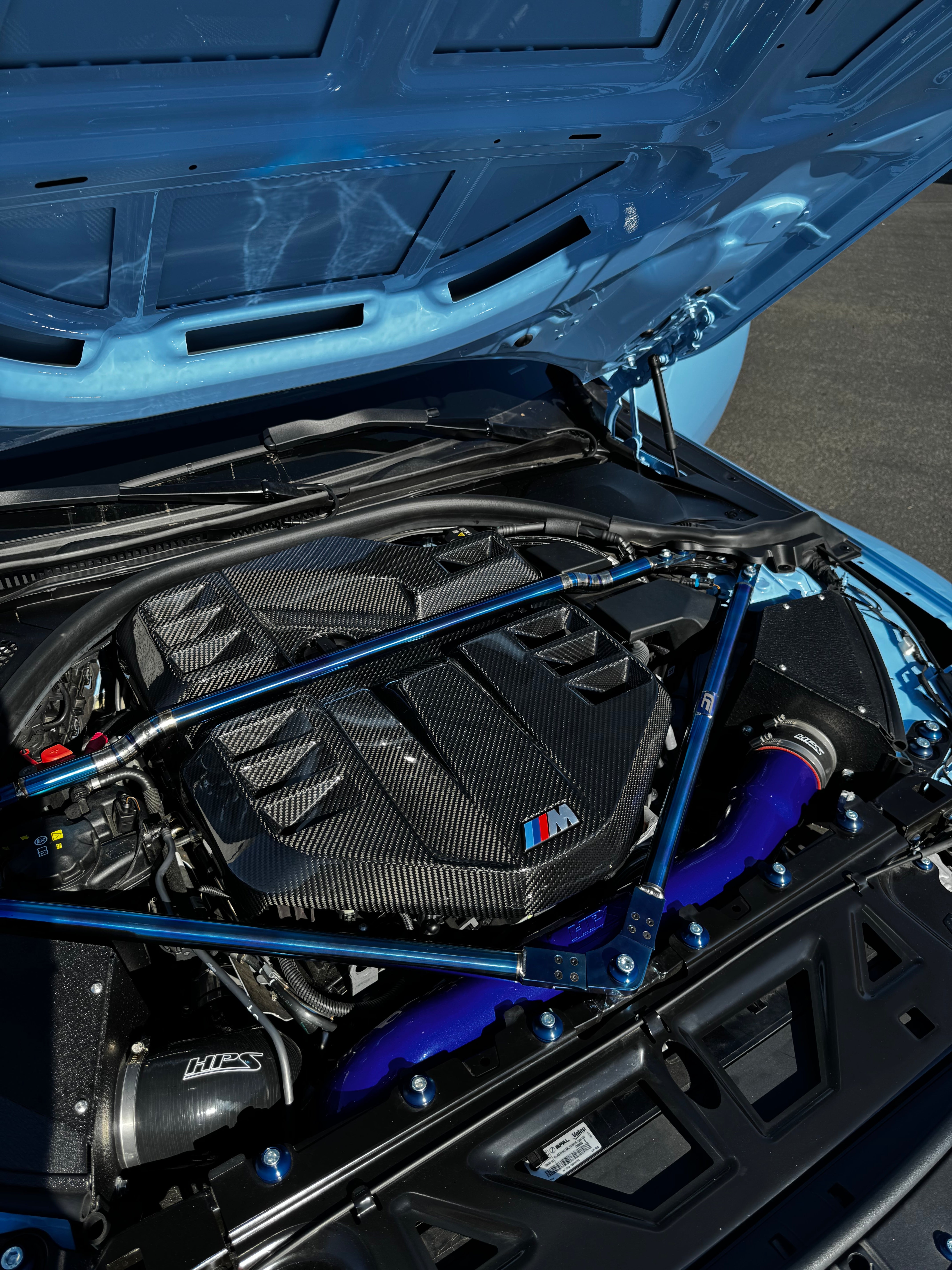 G8X M2/M3/M4 Carbon Fiber V2 Extended Engine Cover - G80 M3/G82 G83 M4/G87 M2