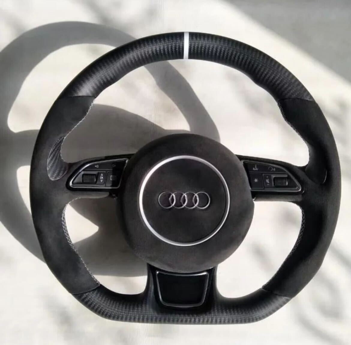 Audi Carbon Fiber Steering Wheel