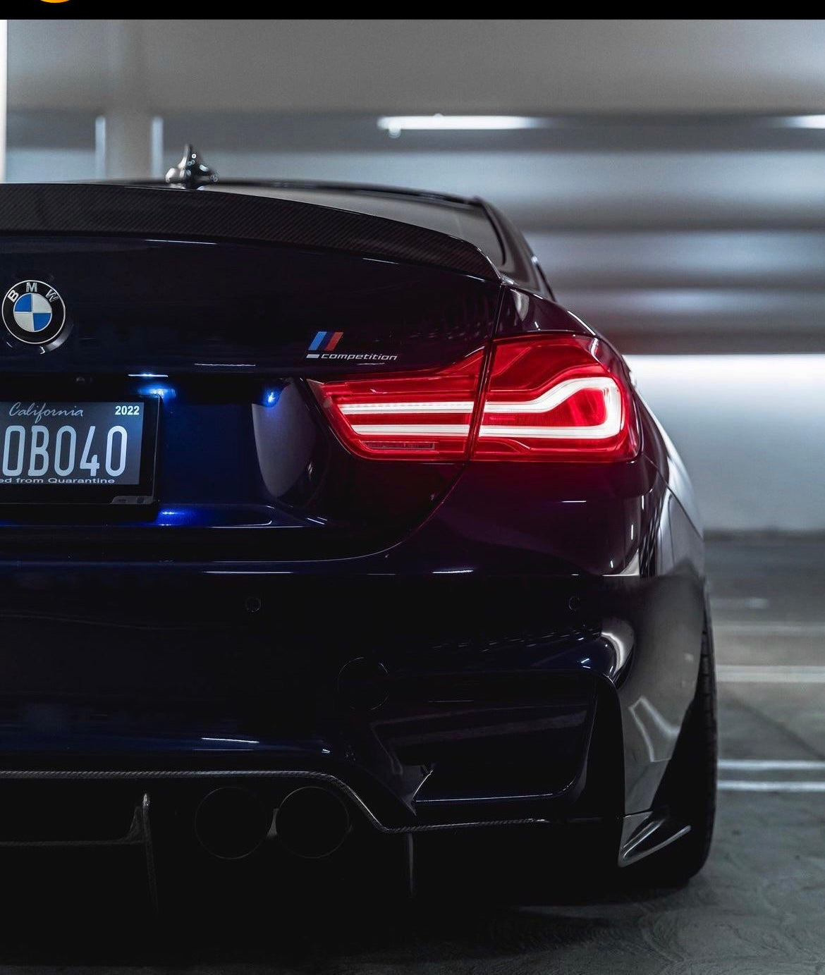 3D Style Fiber Spoiler
