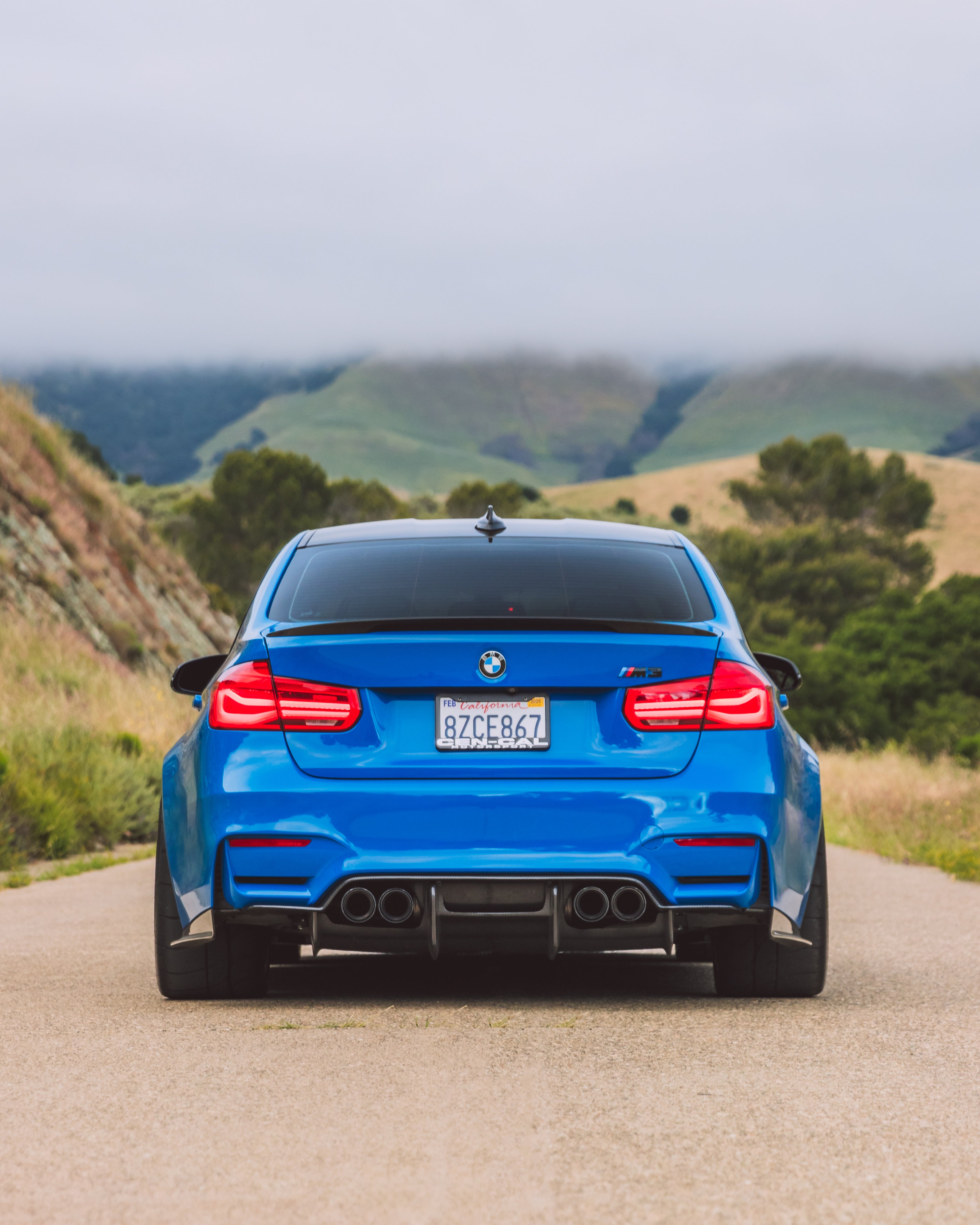 BMW F8X M3/M4 PSM 4PC Carbon Fiber Diffuser - F80/F82/F83