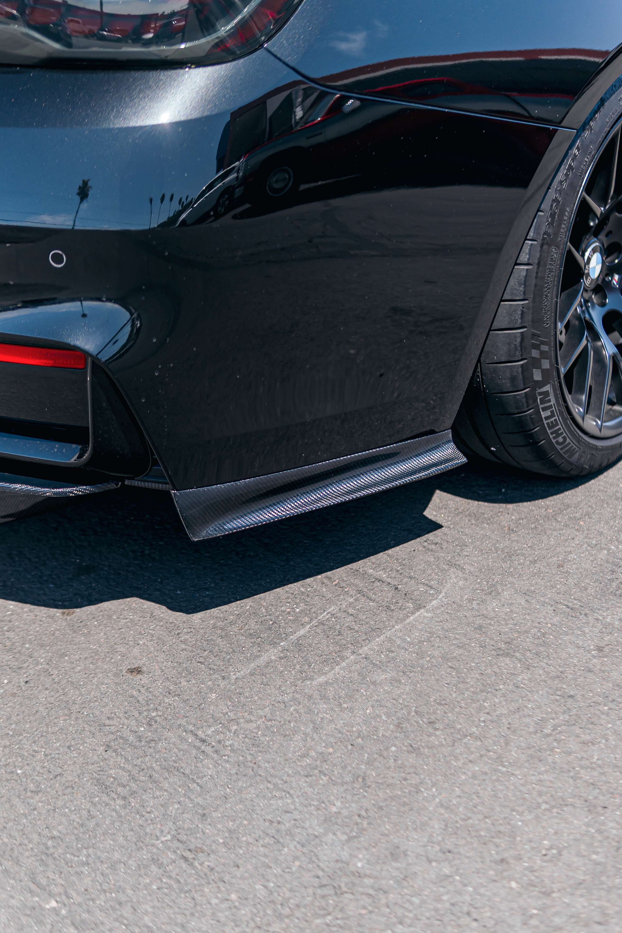 BMW F8X M3/M4 PSM 4PC Carbon Fiber Diffuser - F80/F82/F83