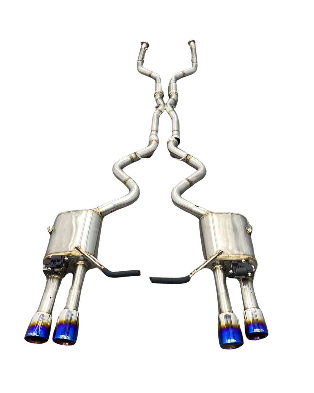 Cen-Cal E9X M3 S65 Stainless Steel Valved Catback Exhaust