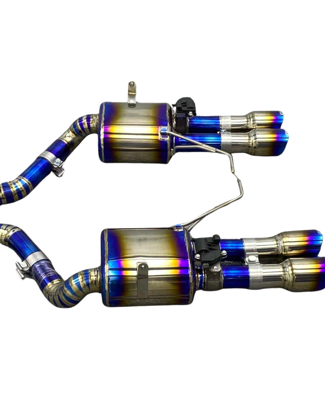 BMW E9X M3 S65 Cen-Cal Valved Titanium Catback Exhaust - E90/E92/E93