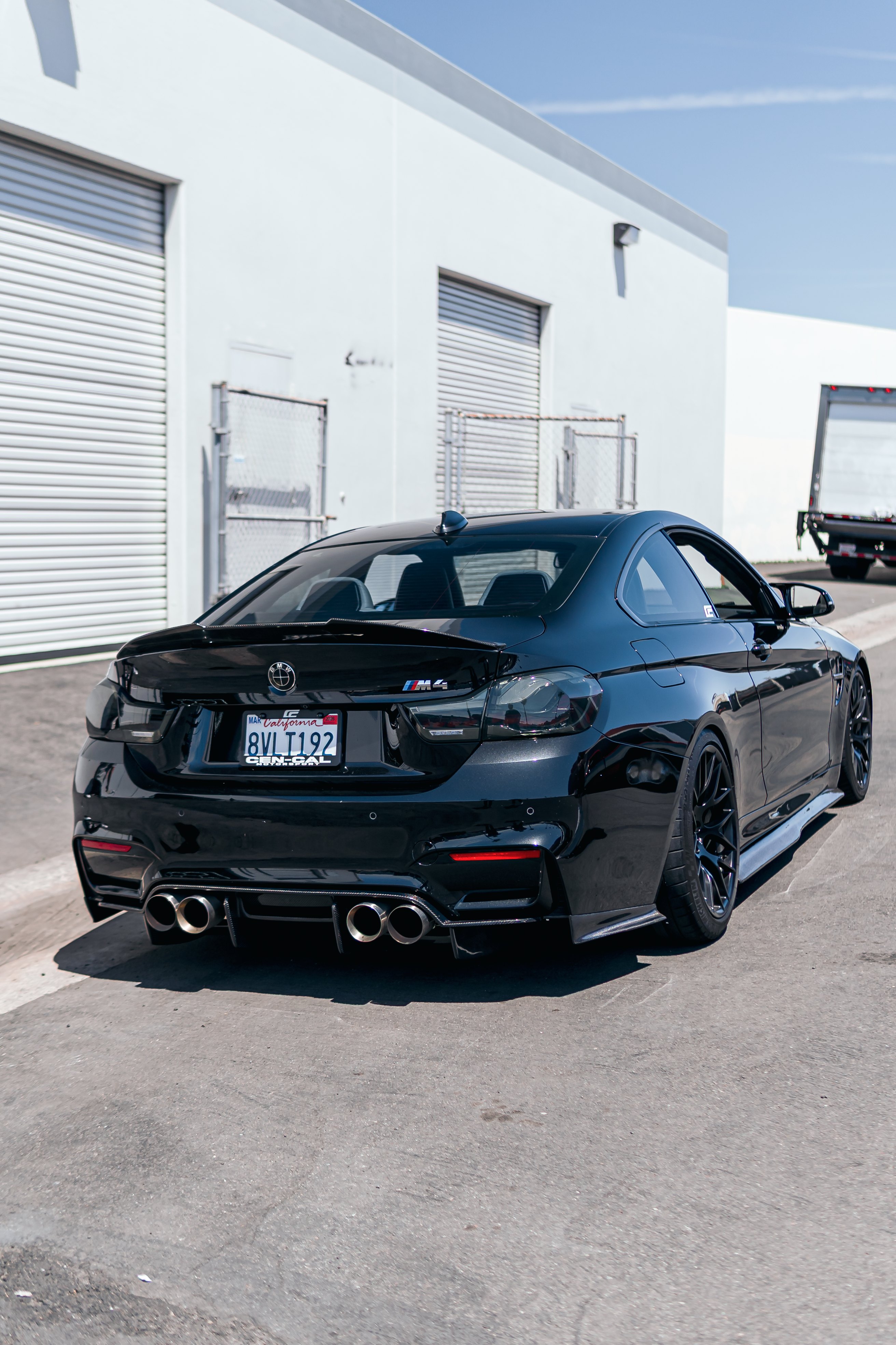 BMW F8X M3/M4 PSM 4PC Carbon Fiber Diffuser - F80/F82/F83