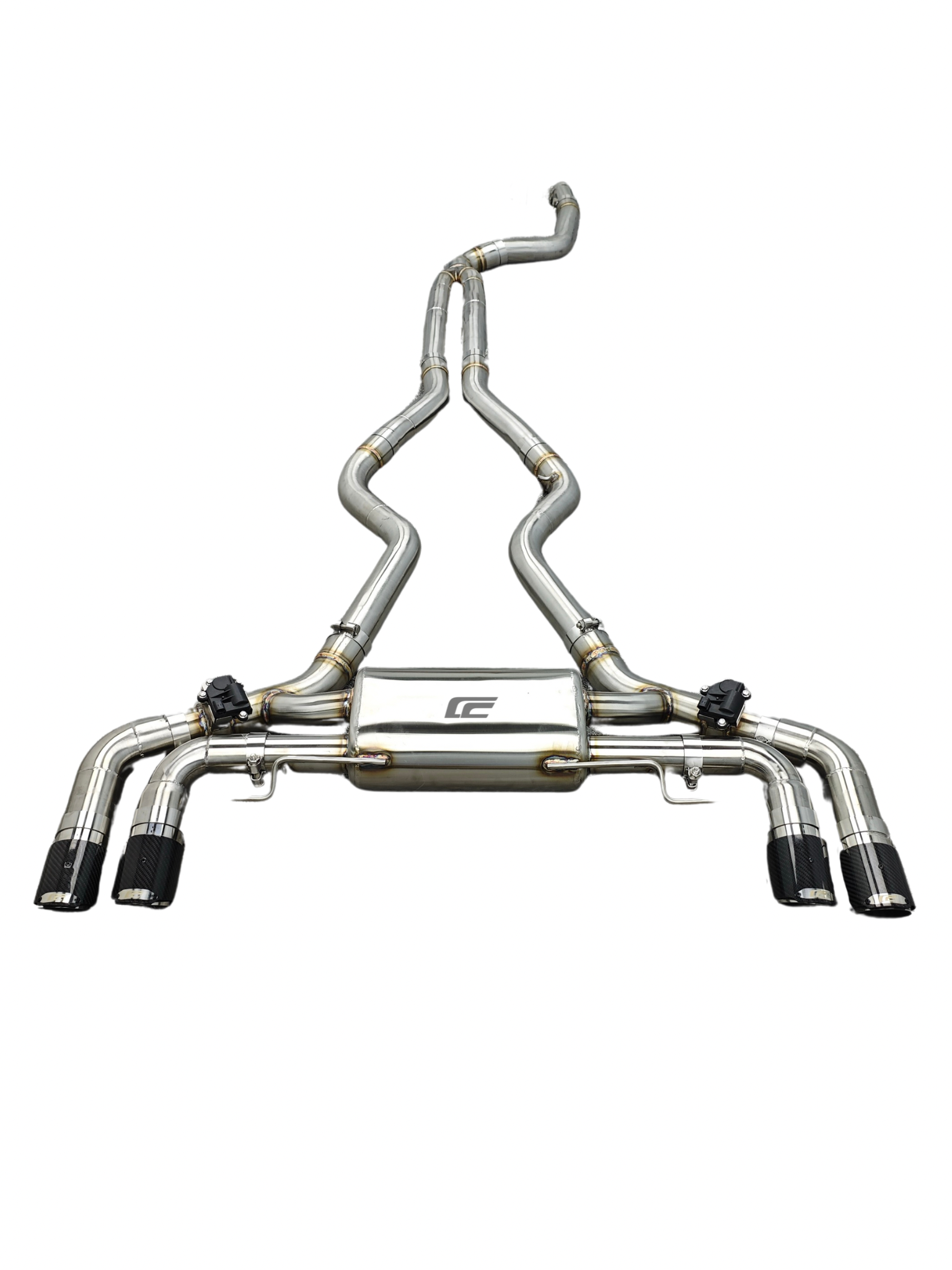 BMW M340i/M440i G2X Cen-Cal Valved Stainless Steel Catback Exhaust