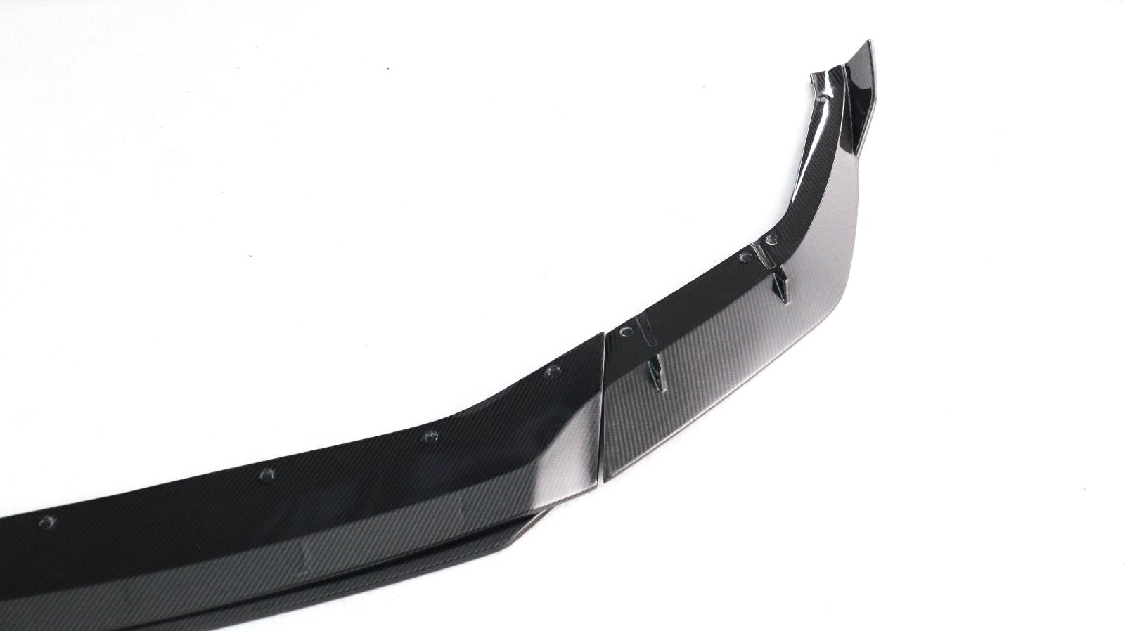 BMW F90 M5 LCI (2021+) R Style 4-Piece Carbon Fiber Front Lip