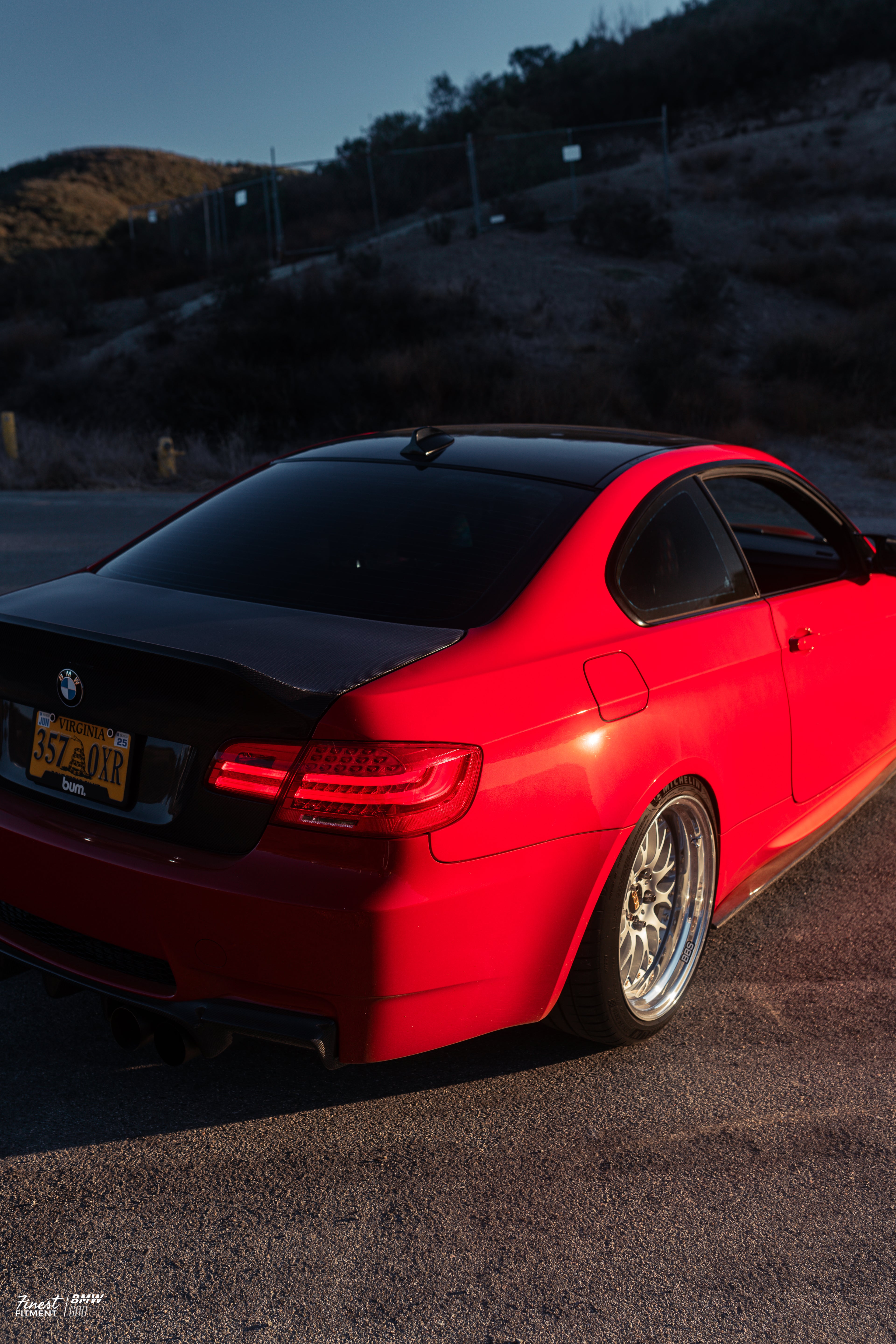 E92 3 Series/ E92 M3 Amuse Carbon Fiber Trunk\