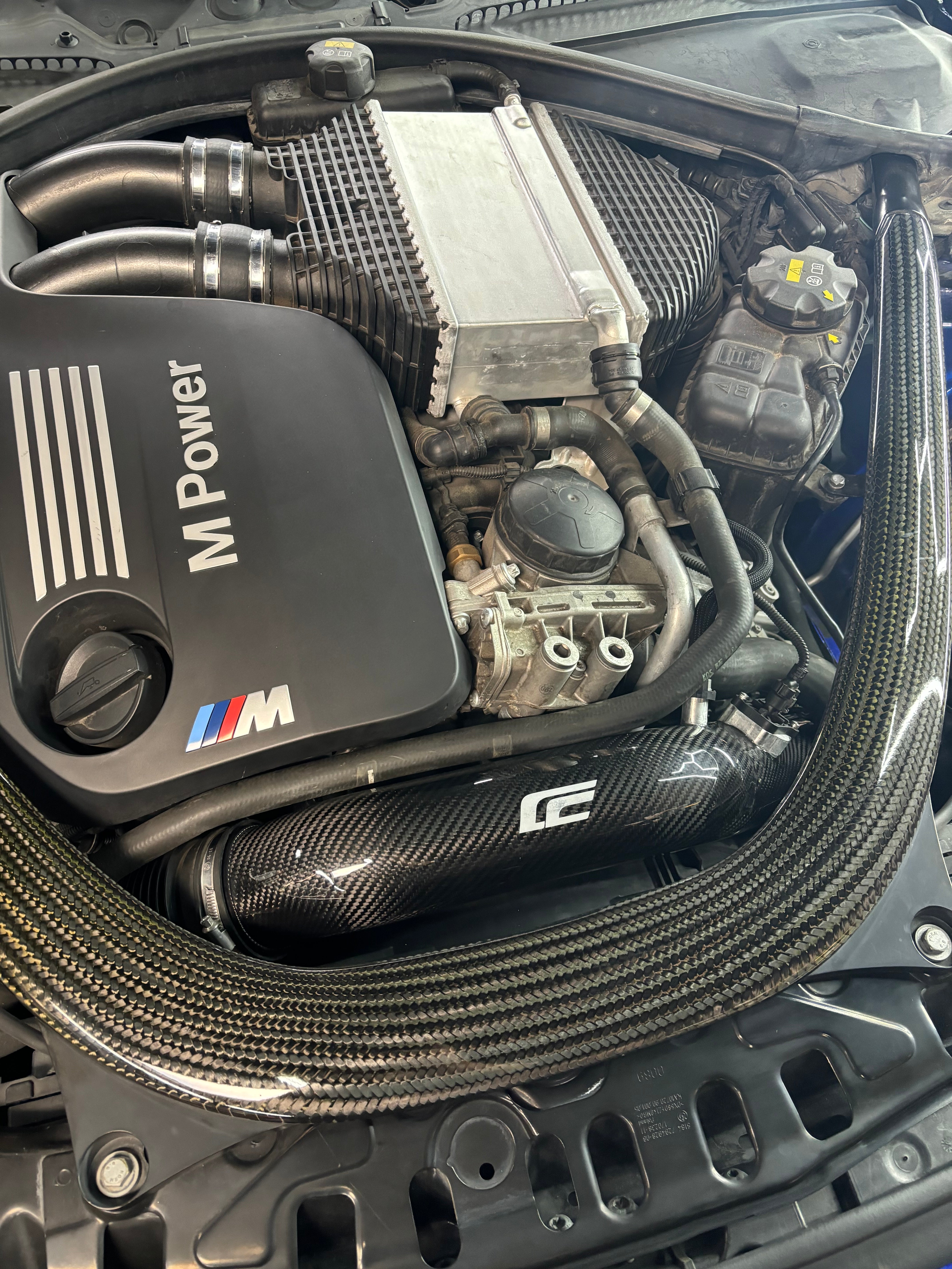 BMW S55 CenCal Carbon Fiber Front Mount Intakes - F80/F82/F83/F87