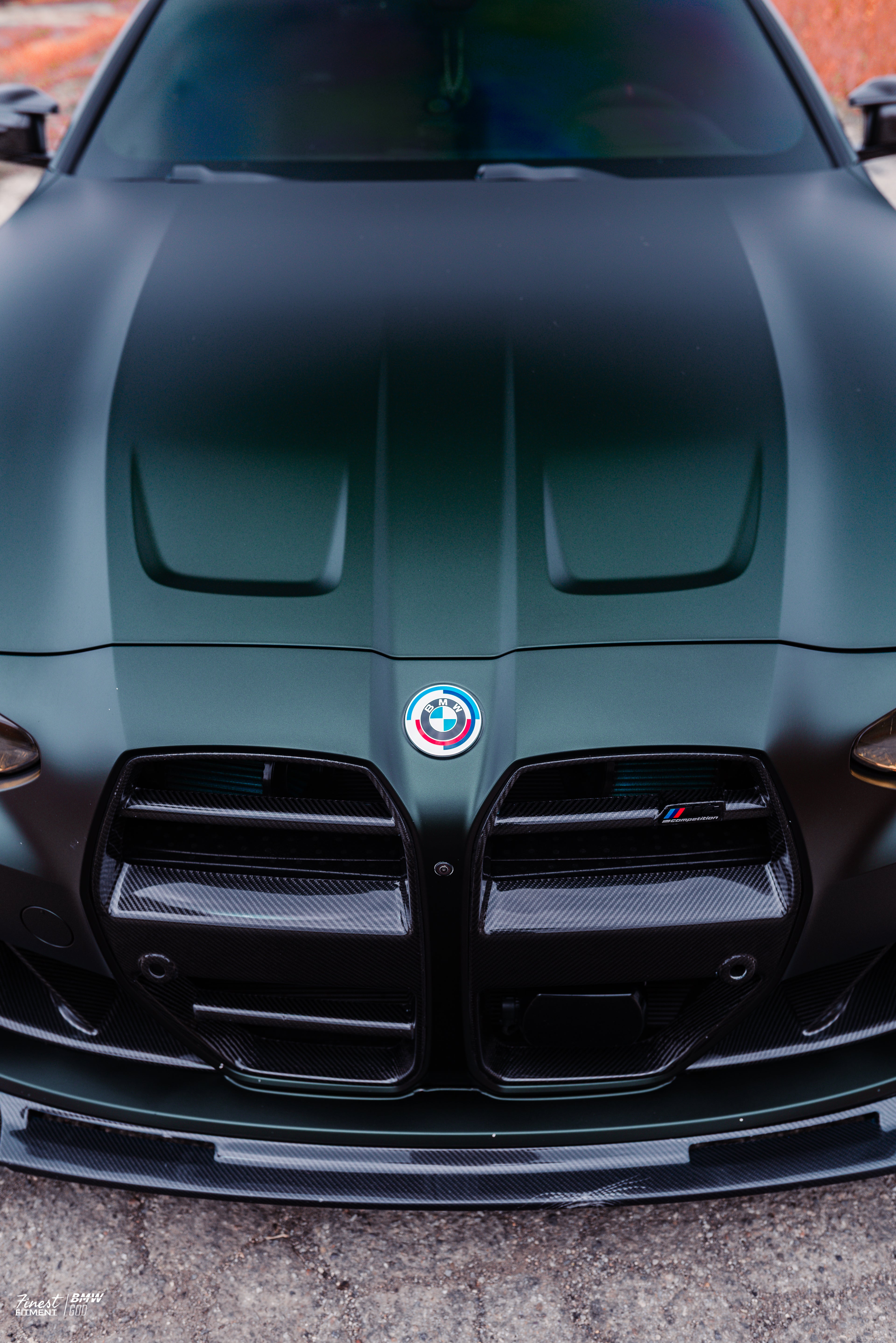 G8X M3/M4 GT3 Carbon Fiber Front Grill Replacement - G80/G82/G83