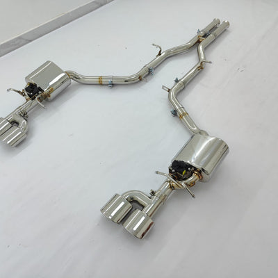 Mercedes C63 W204 Stainless Steel Valved Catback Exhaust