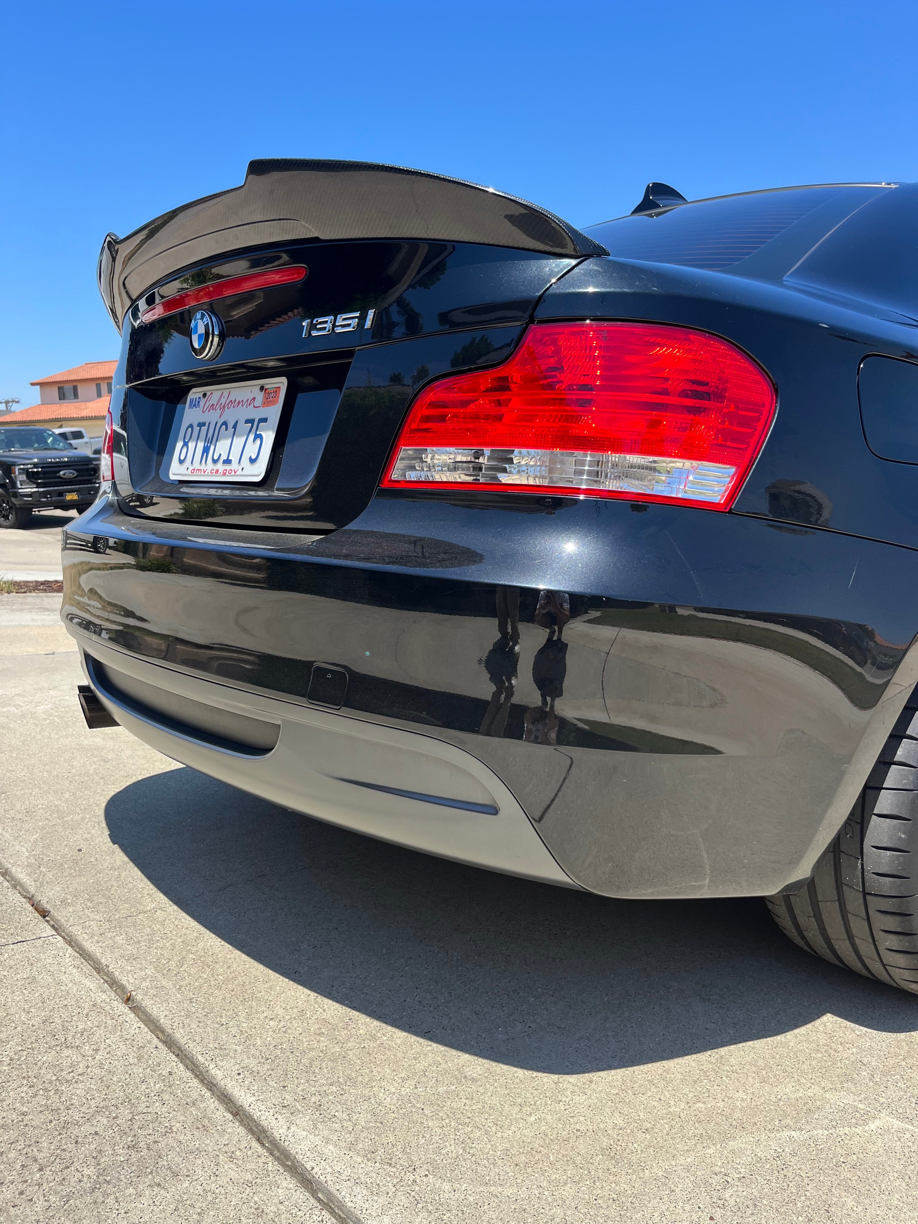E82 Carbon Fiber PSM Spoiler