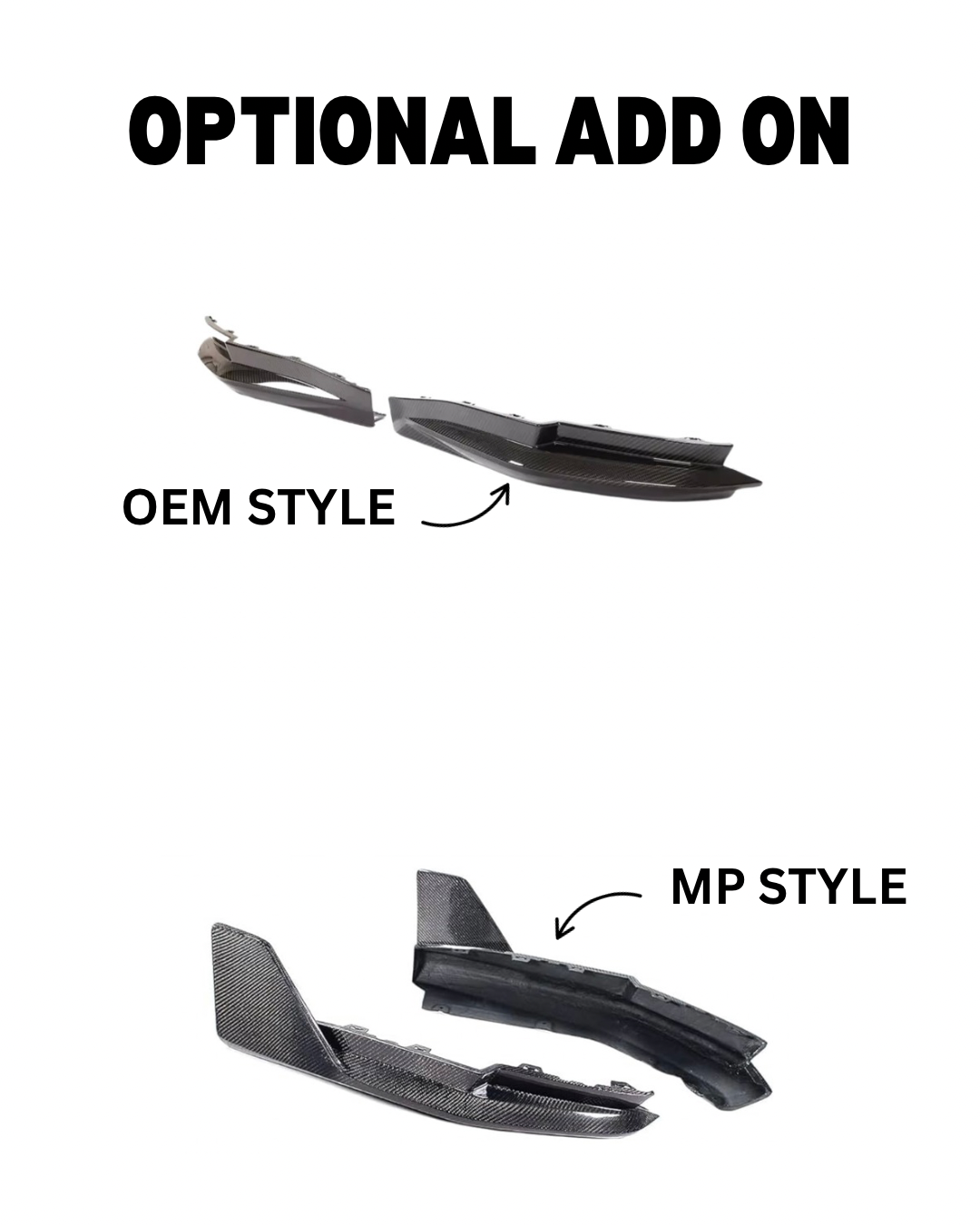 G8X M3/M4 3D Carbon Fiber Rear Diffuser - G80/G82/G83
