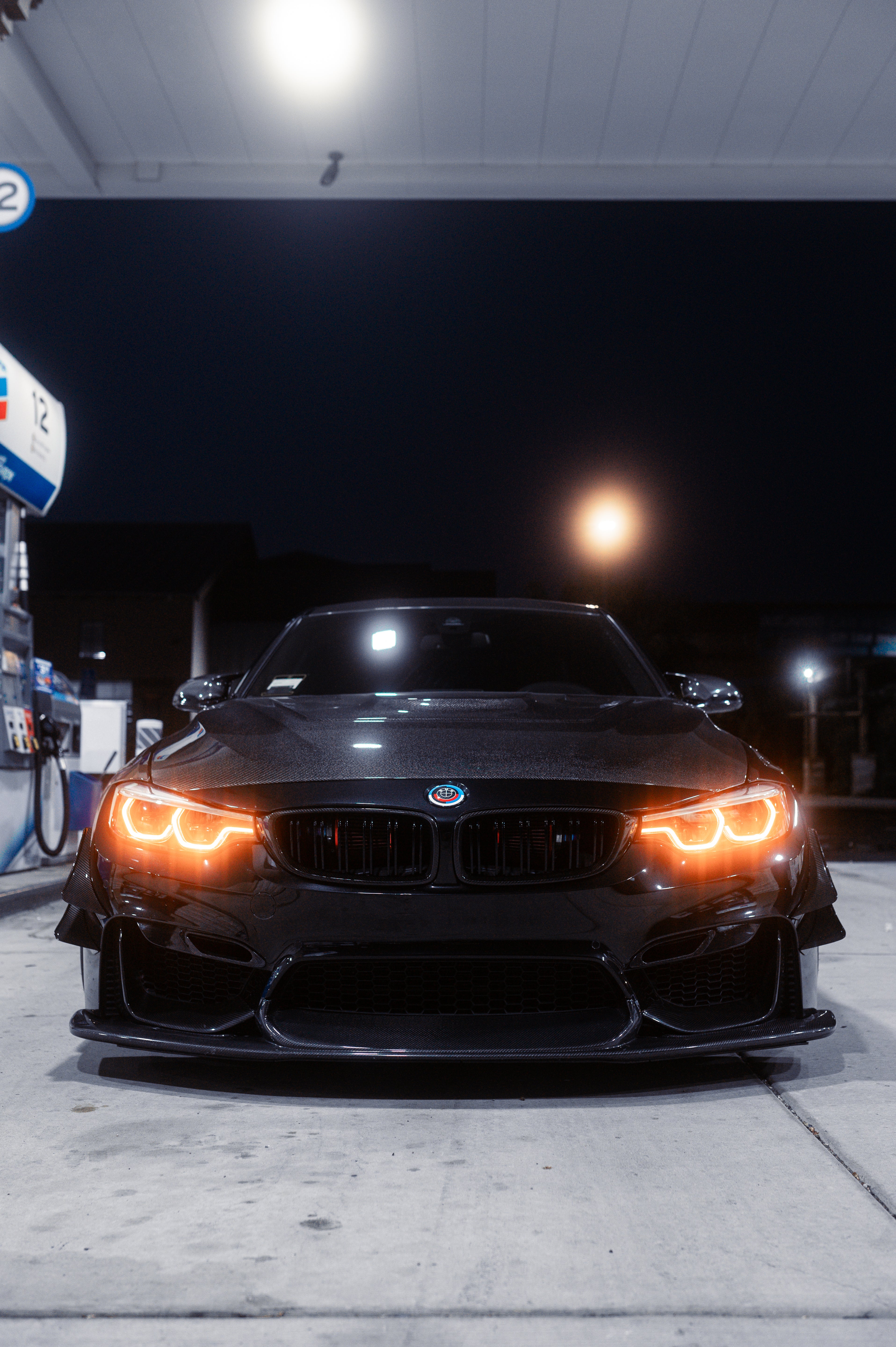 F8X M3/M4 Carbon Fiber Laptorr Style Front Lip