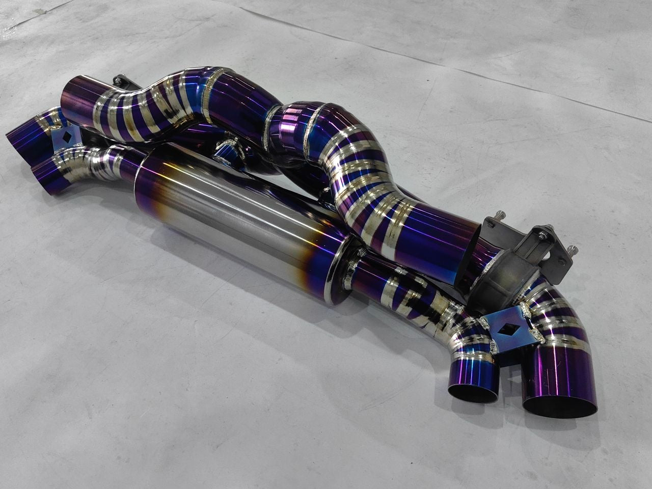 Porsche 992 Turbo S Titanium Valved Catback Exhaust