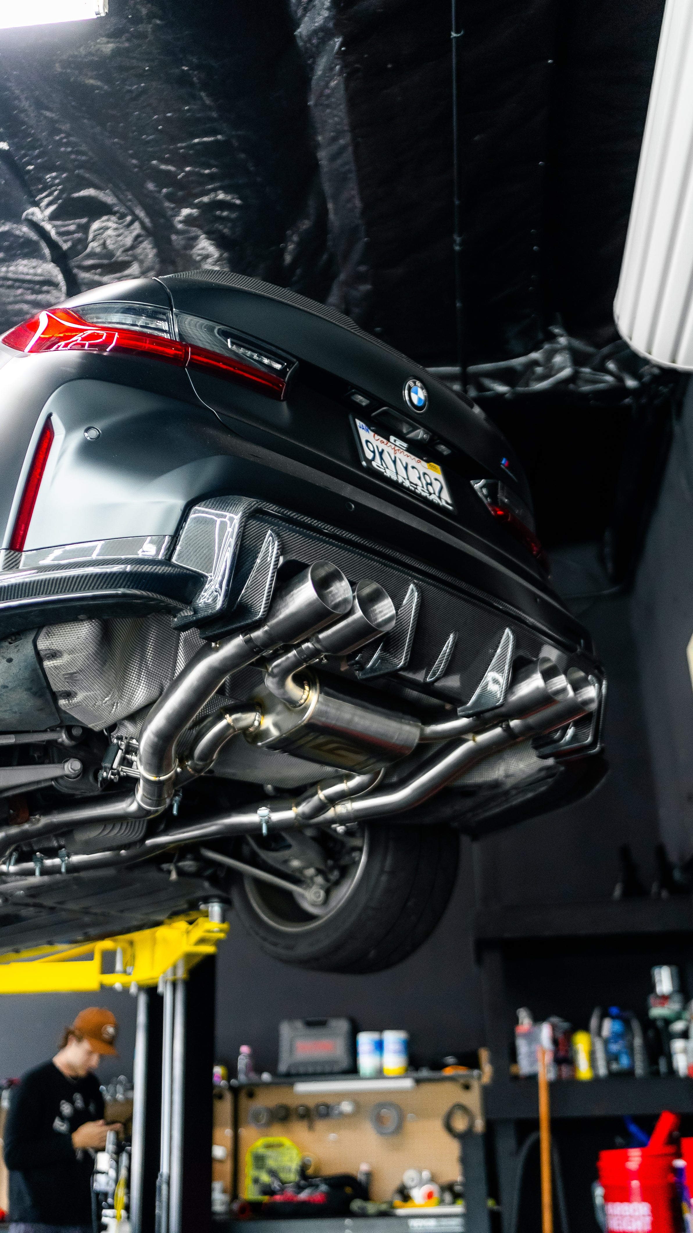 BMW G8X M2/M3/M4 S58 CenCal Valved Stainless Steel Catback Exhaust