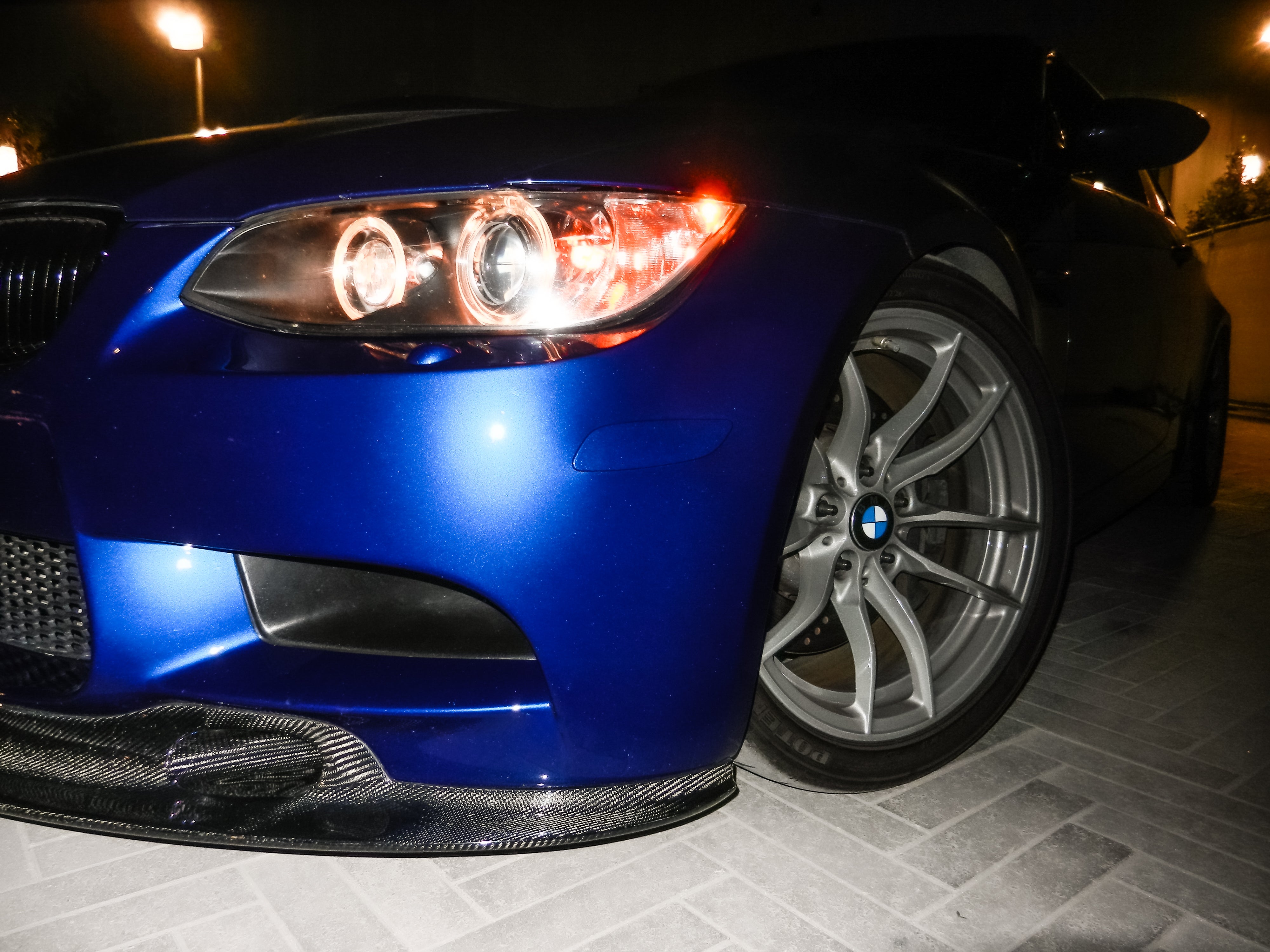 E9X M3 GT4 V2 Carbon Fiber Front Lip- E90/E92/E93 M3