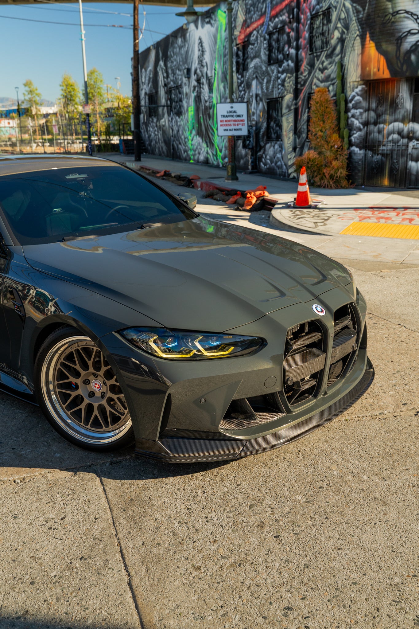 チハル M3 M4 G8X M3/M4 CENCAL Carbon Fiber Front Lip - G80 M3/G82 M4/G83 M4
