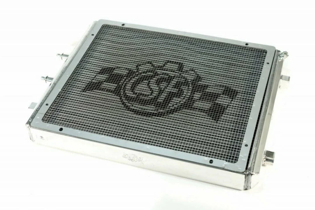 BMW F8X M3/M4 Front Mount Heat Exchanger w/ rock guard - Silver