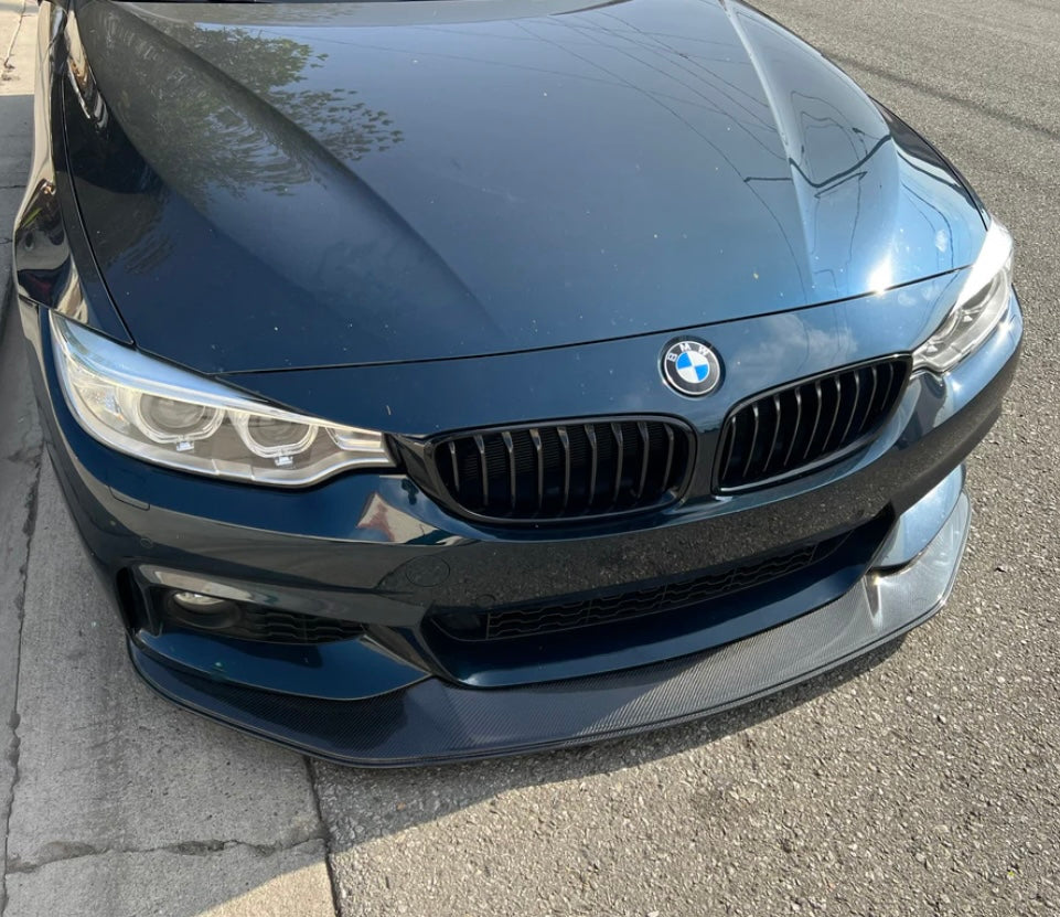 F3X 4 Series J Style Carbon Fiber Front Lip - F32/F33/F36