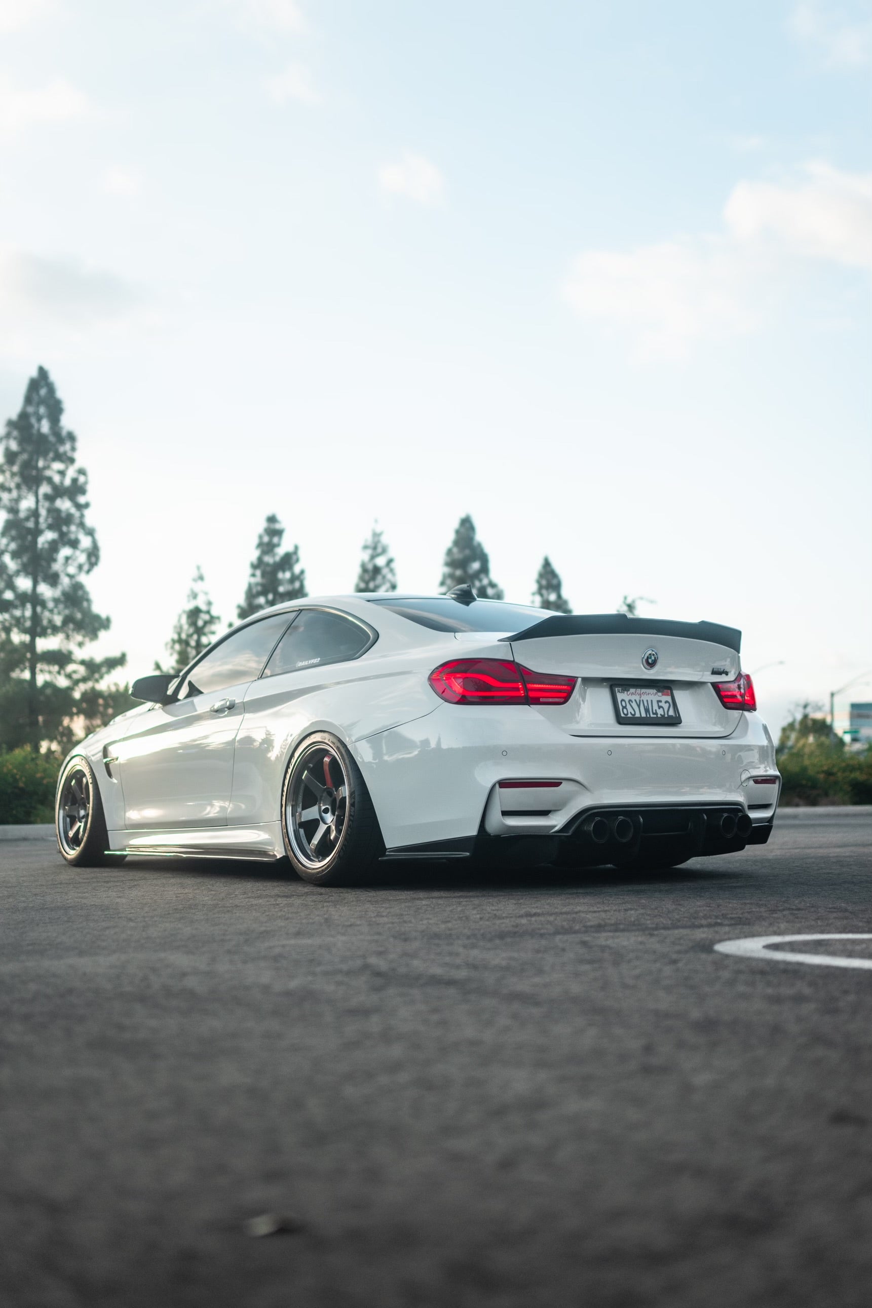 F82 M4 STX Style Carbon Fiber Spoiler