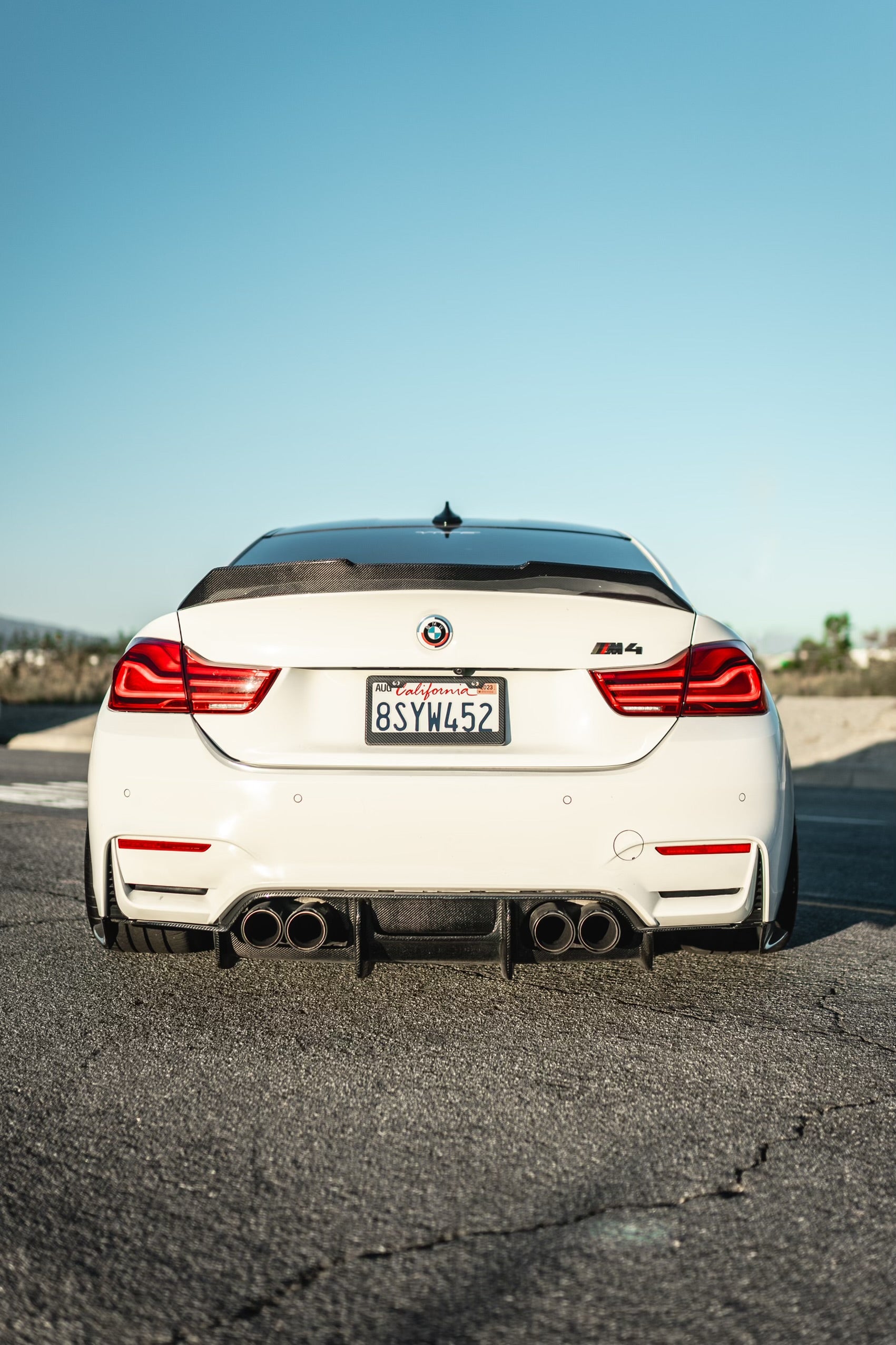 F82 M4 STX Style Carbon Fiber Spoiler