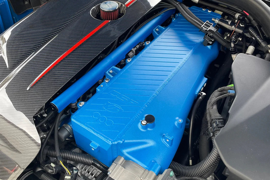 A90 Supra / BMW B58 Charge-Air Cooler Manifold - Custom Finish