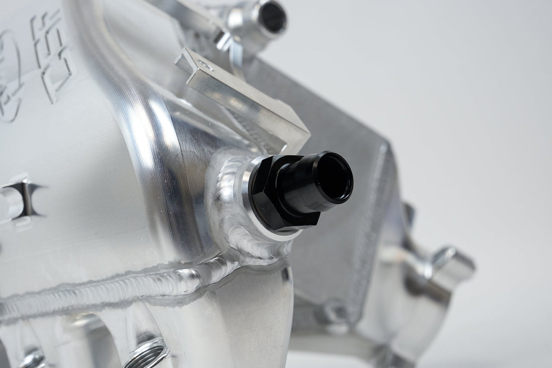 CSF BMW S58 "Level-Up" Charge Air Cooler Manifold - Raw Billet