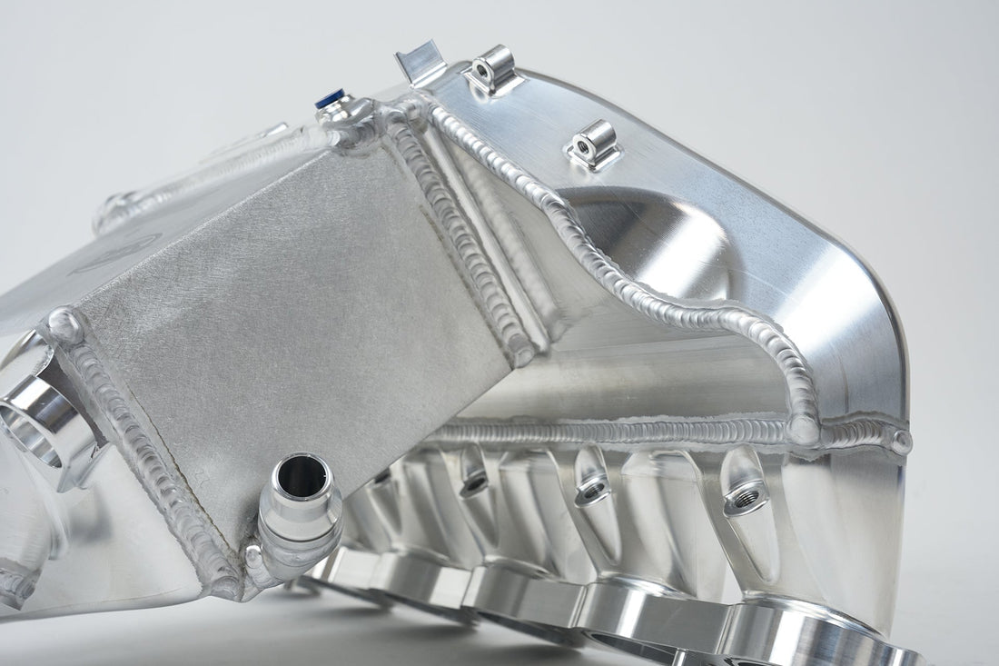 CSF BMW S58 "Level-Up" Charge Air Cooler Manifold - Raw Billet