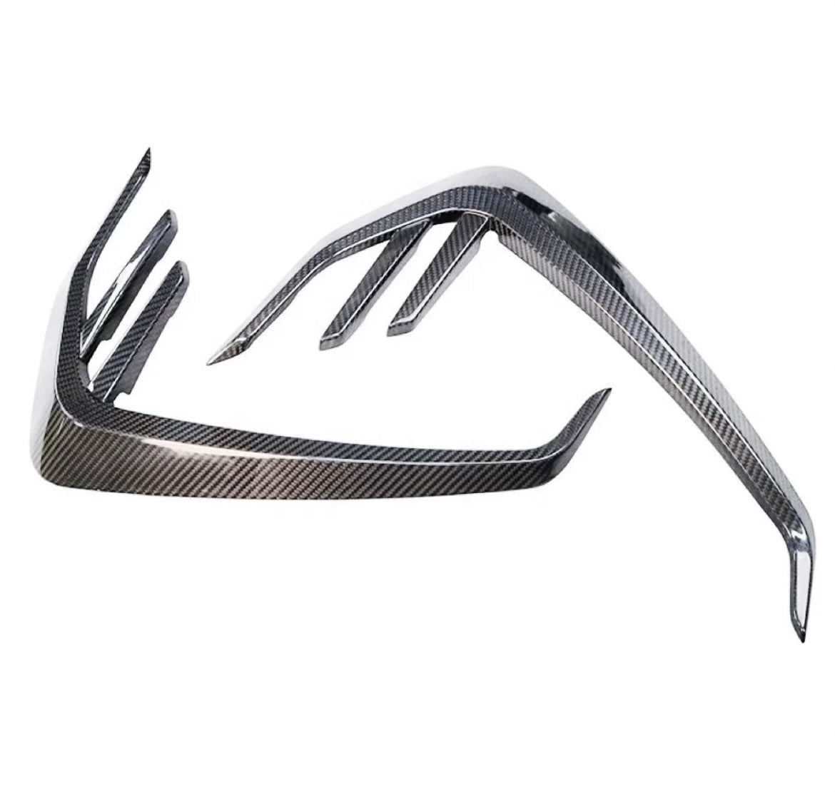 G8X M3/M4 - C Style Carbon Fiber Fender Vent Trim