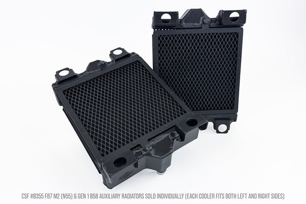 CSF F87 M2 (N55) / F3X 340i/440i / F2X M240i High-Performance Auxiliary Radiator