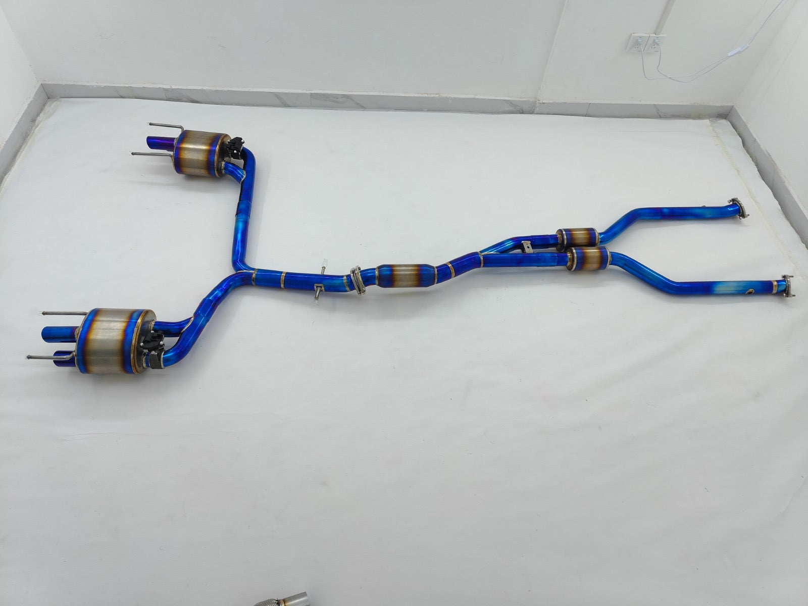 Lexus ISF CenCal Titanium Valved Catback Exhaust with Resonator