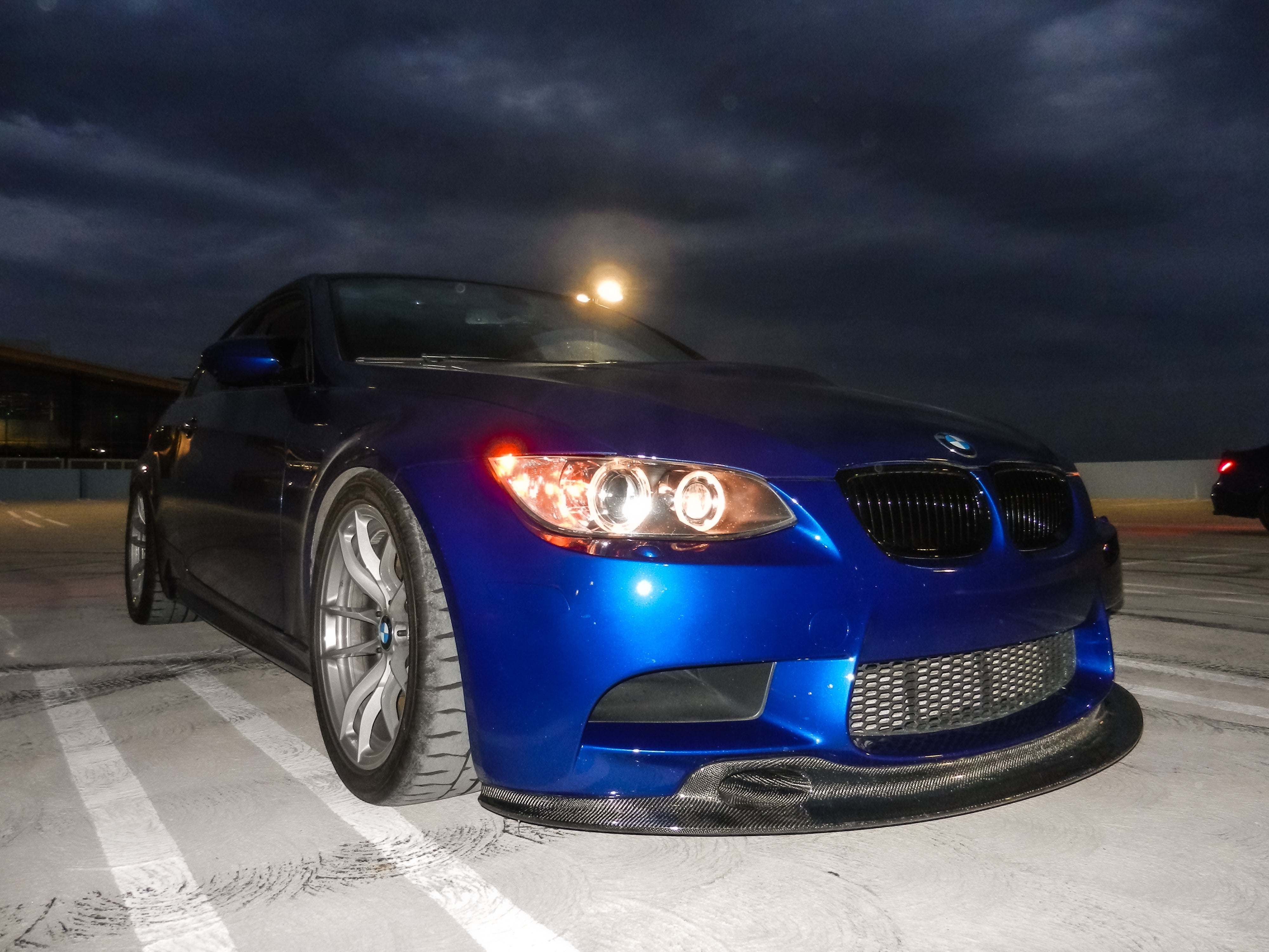 E9X M3 GT4 V2 Carbon Fiber Front Lip- E90/E92/E93 M3