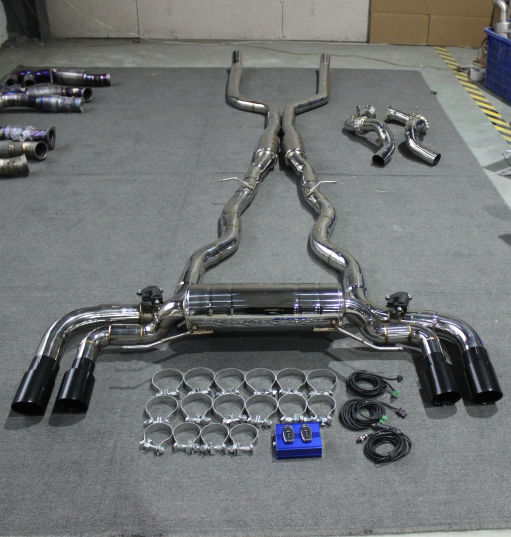 BMW M8 Stainless Steel Valved Exhaust (F91/F92/F93) | CenCal Motorsport