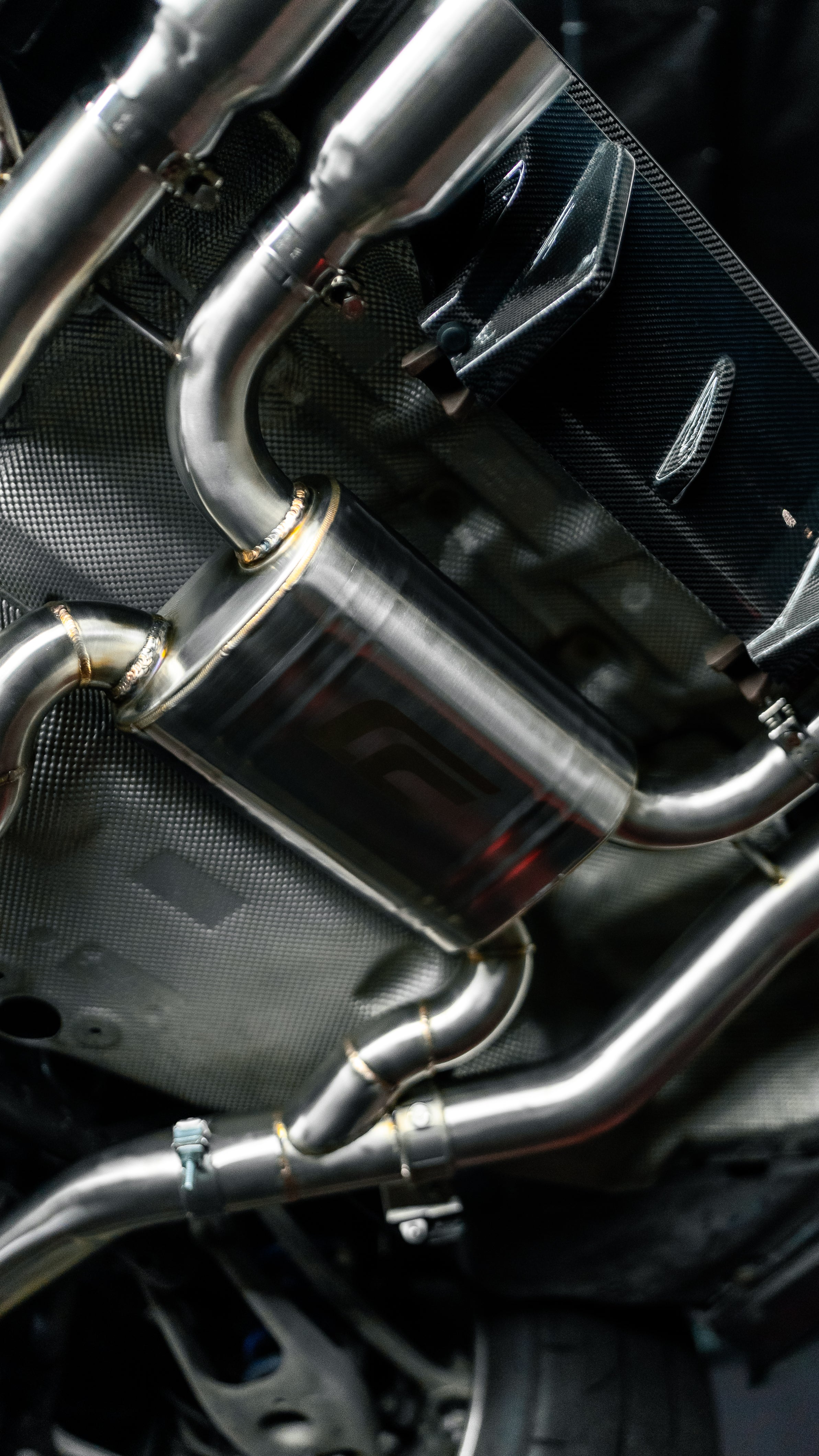 BMW G8X M2/M3/M4 S58 CenCal Valved Stainless Steel Catback Exhaust