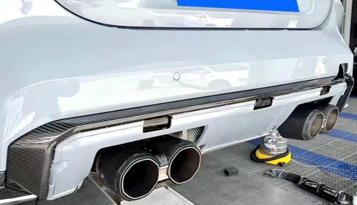 G8X M3/M4 - Carbon Fiber Outer Diffuser Trim