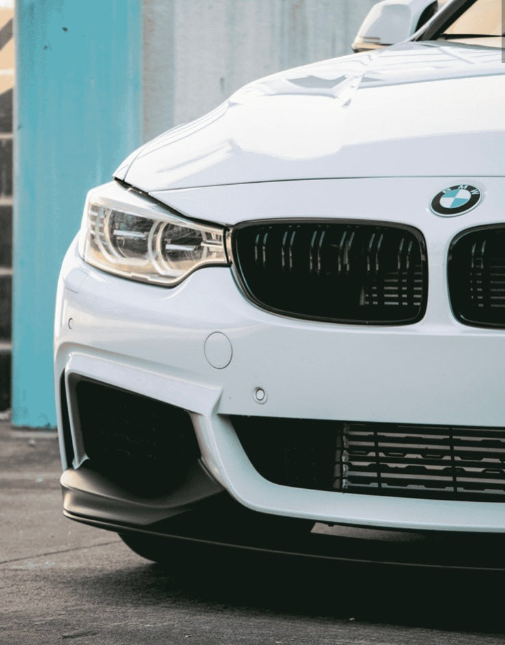 F3X 4 Series Black MP Front Lip - F32/F33/F36