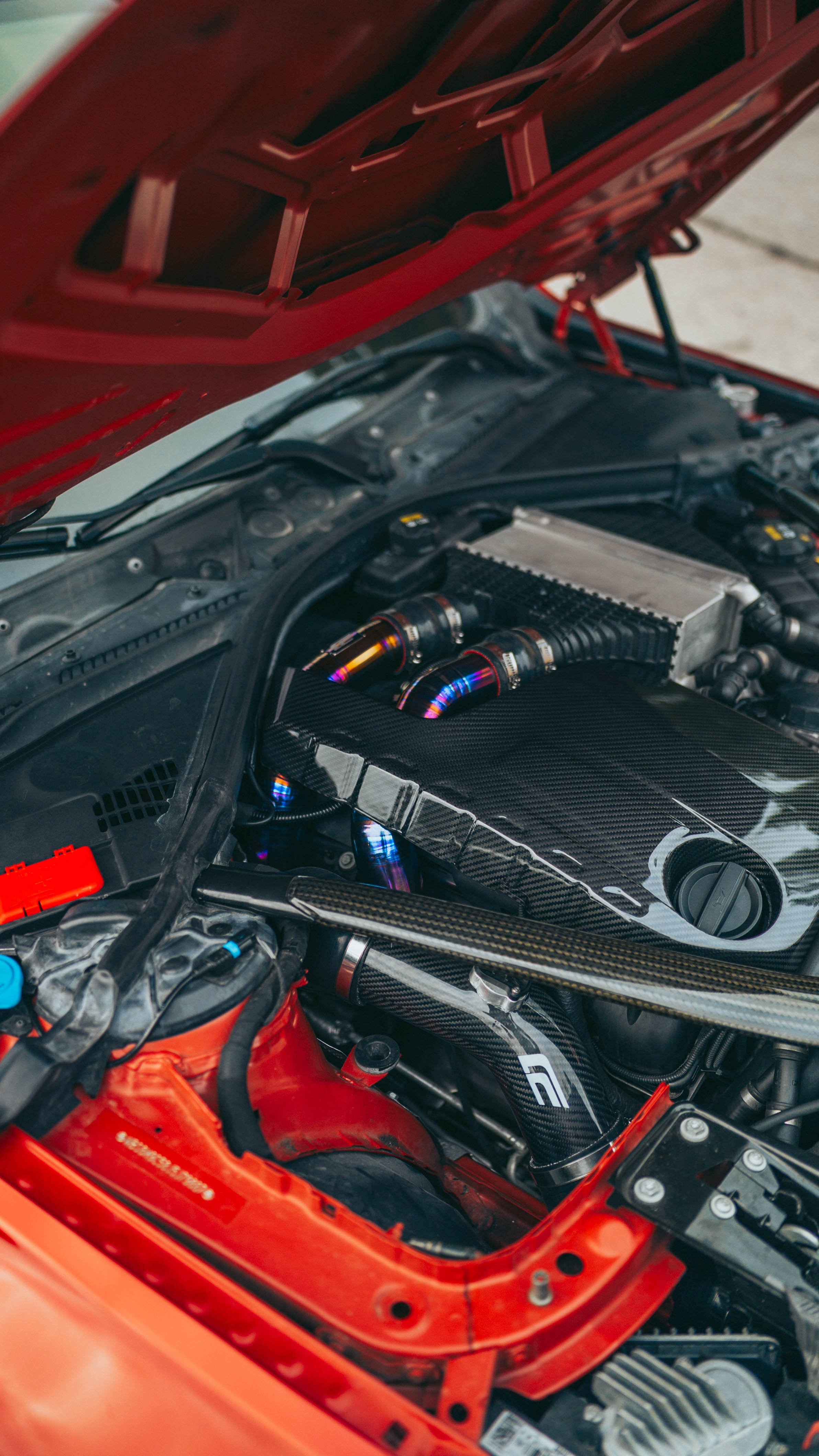 S55 Carbon Fiber Engine cover - F80/F82/F83