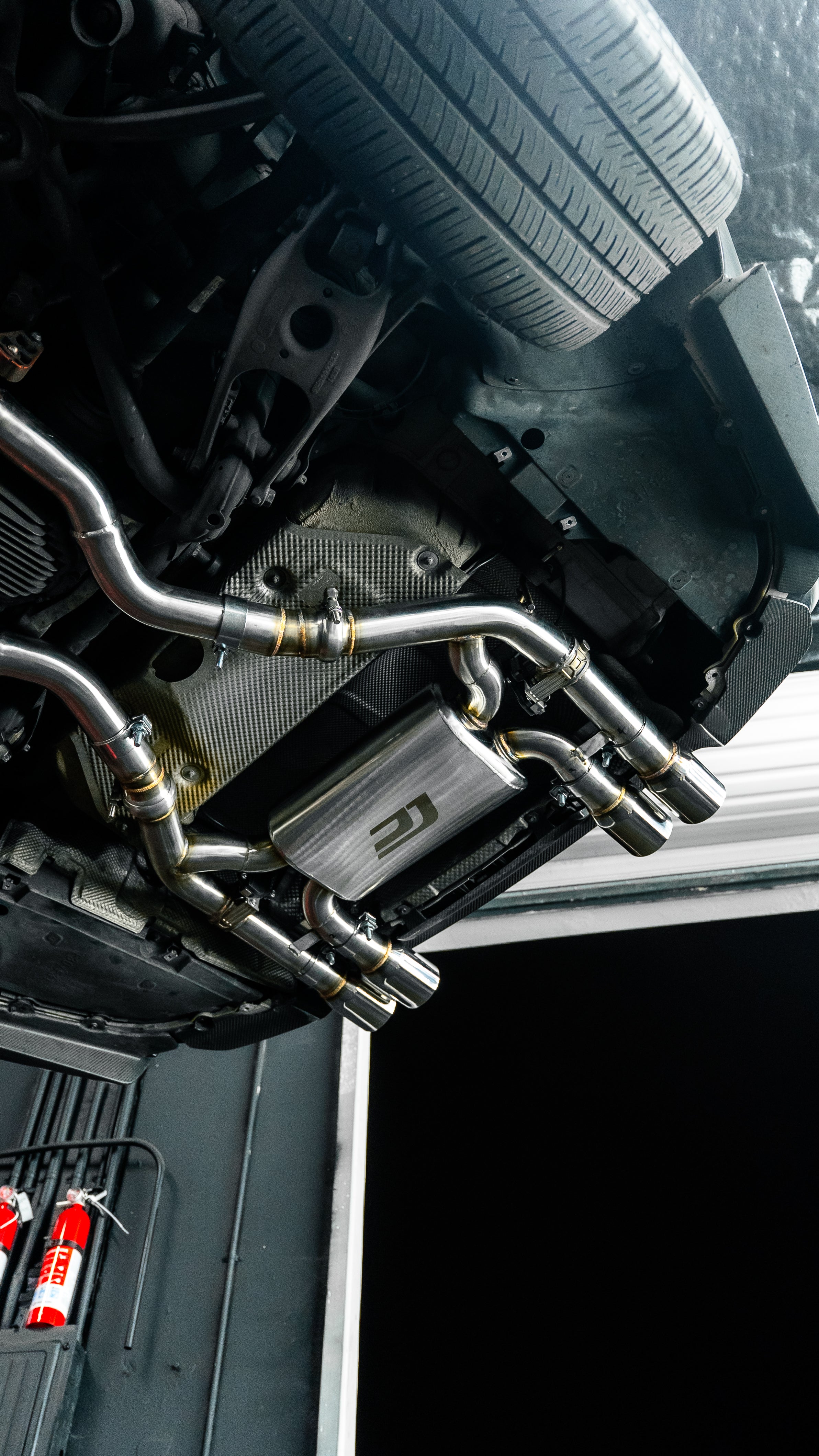 BMW F8X M2/M3/M4 S55 CenCal Valved Stainless Steel Catback Exhaust