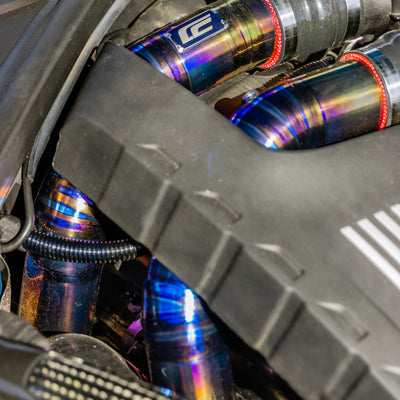 S55 M3/M4/M2C Cen-Cal Titanium Charge Pipes - F80/F82/F83/F87