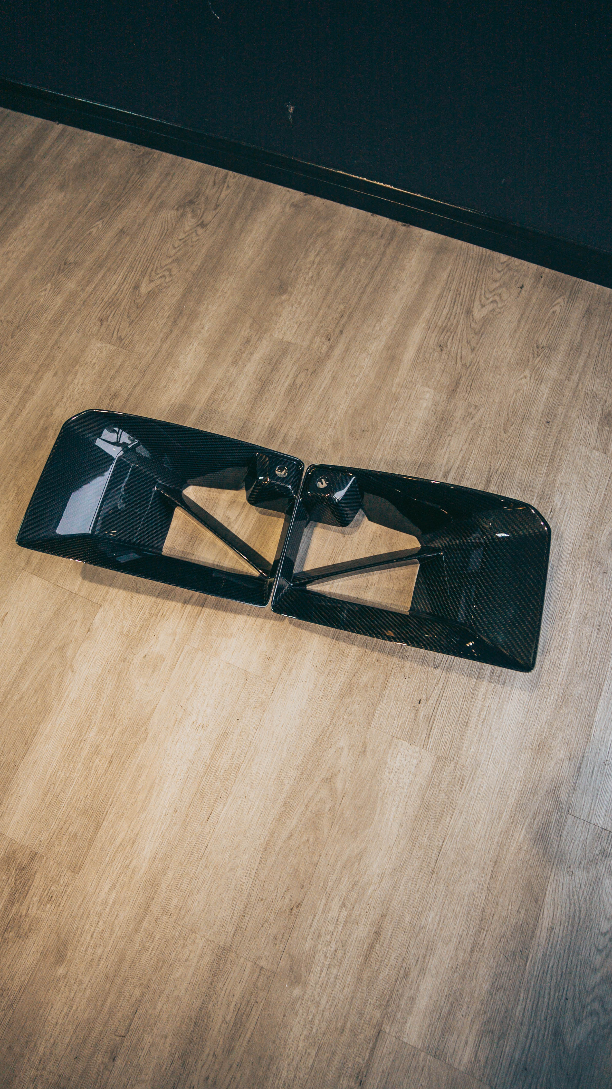 G87 M2 V2 Dry Carbon Fiber Front Bumper Air Inlets/Ducts