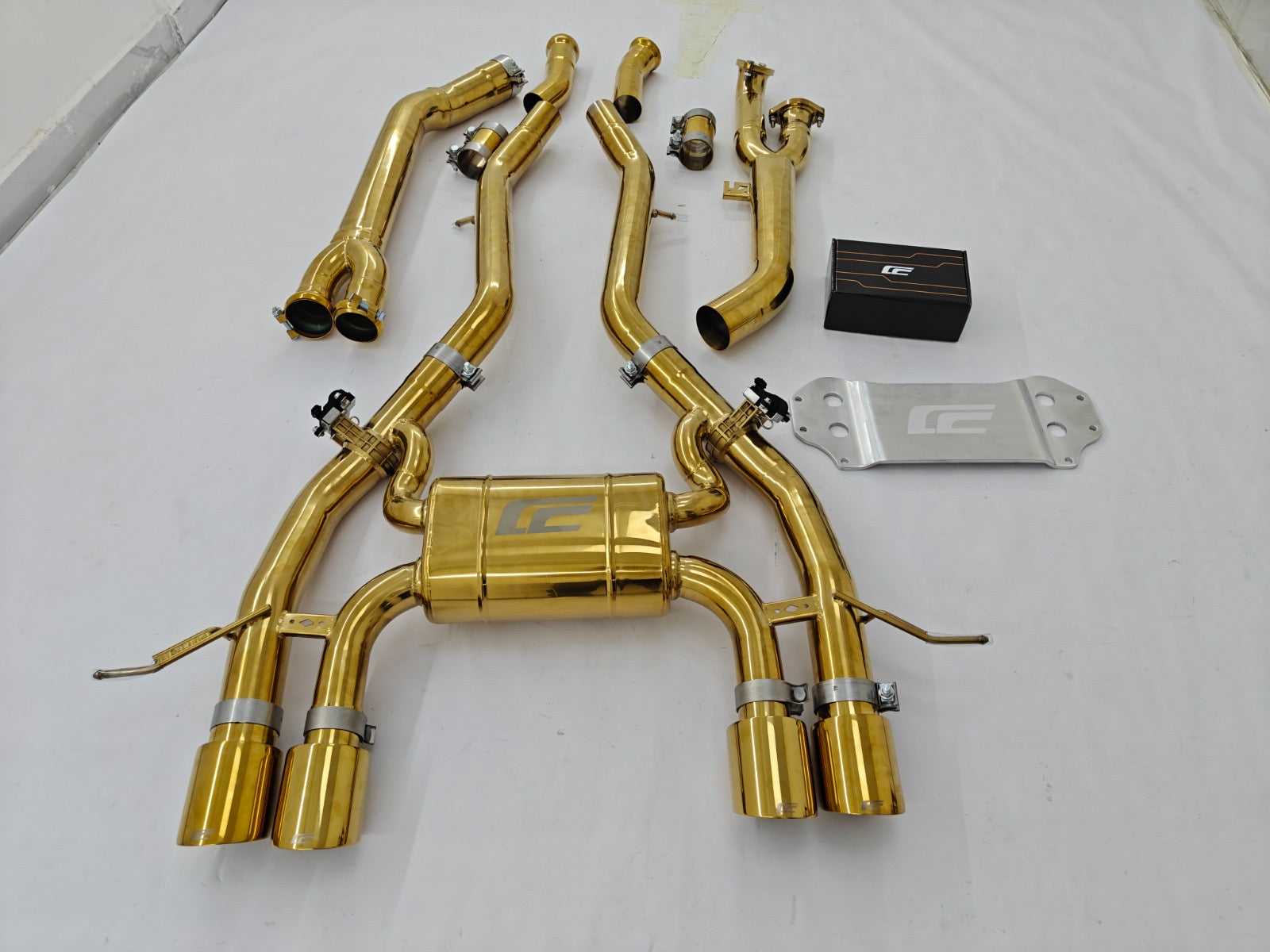 S58 Valved Cen-Cal Catback Exhaust (Stainless Steel) - G8X M2/M3/M4
