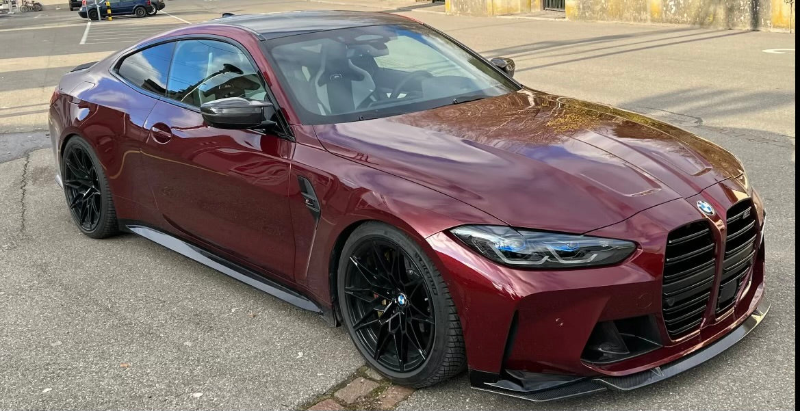 G8X M3/M4 - Carbon Fiber OEM Style Carbon Fiber Side Skirt Replacement