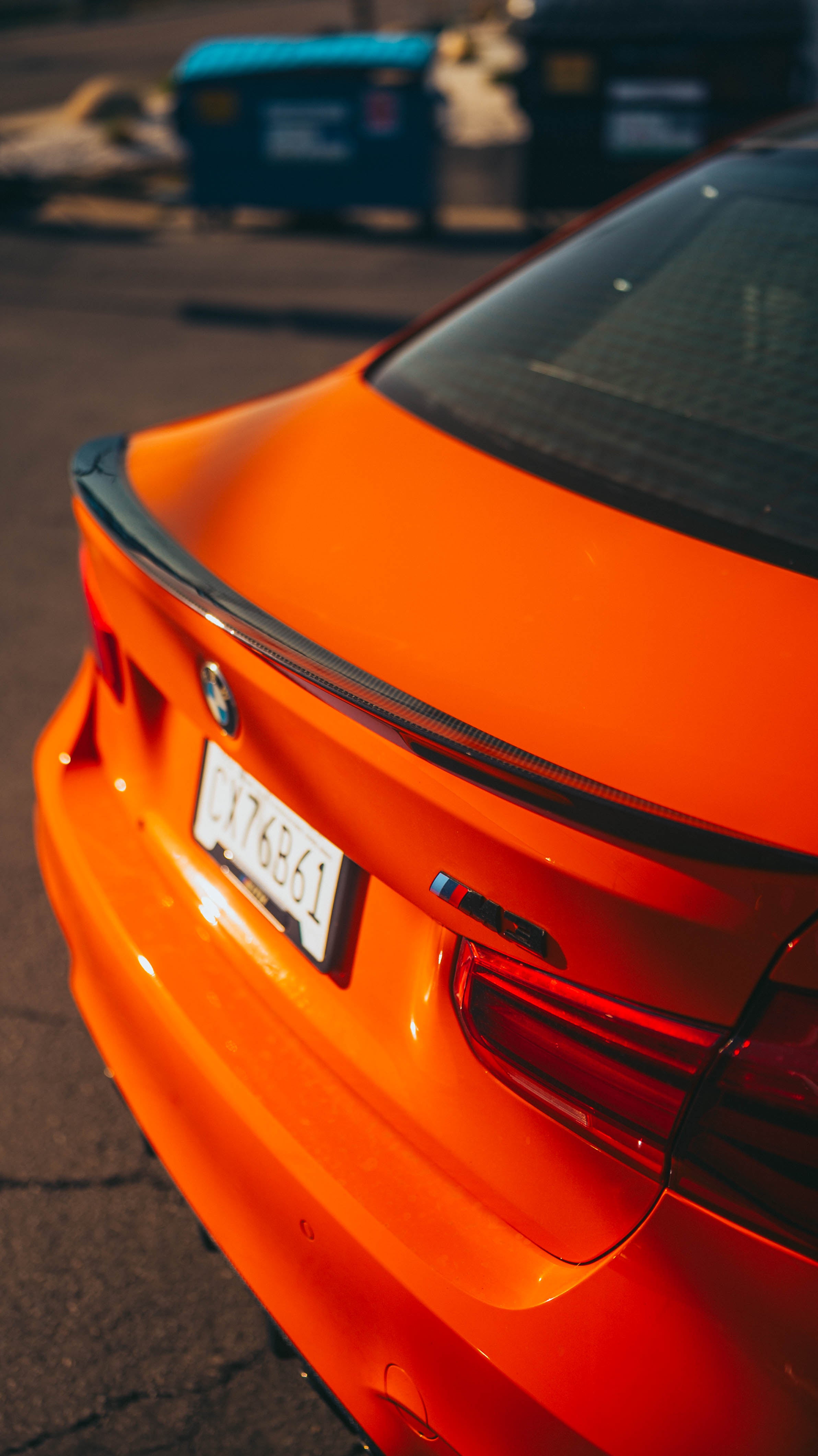 BMW F30/F80 MP Carbon Fiber Trunk Spoiler