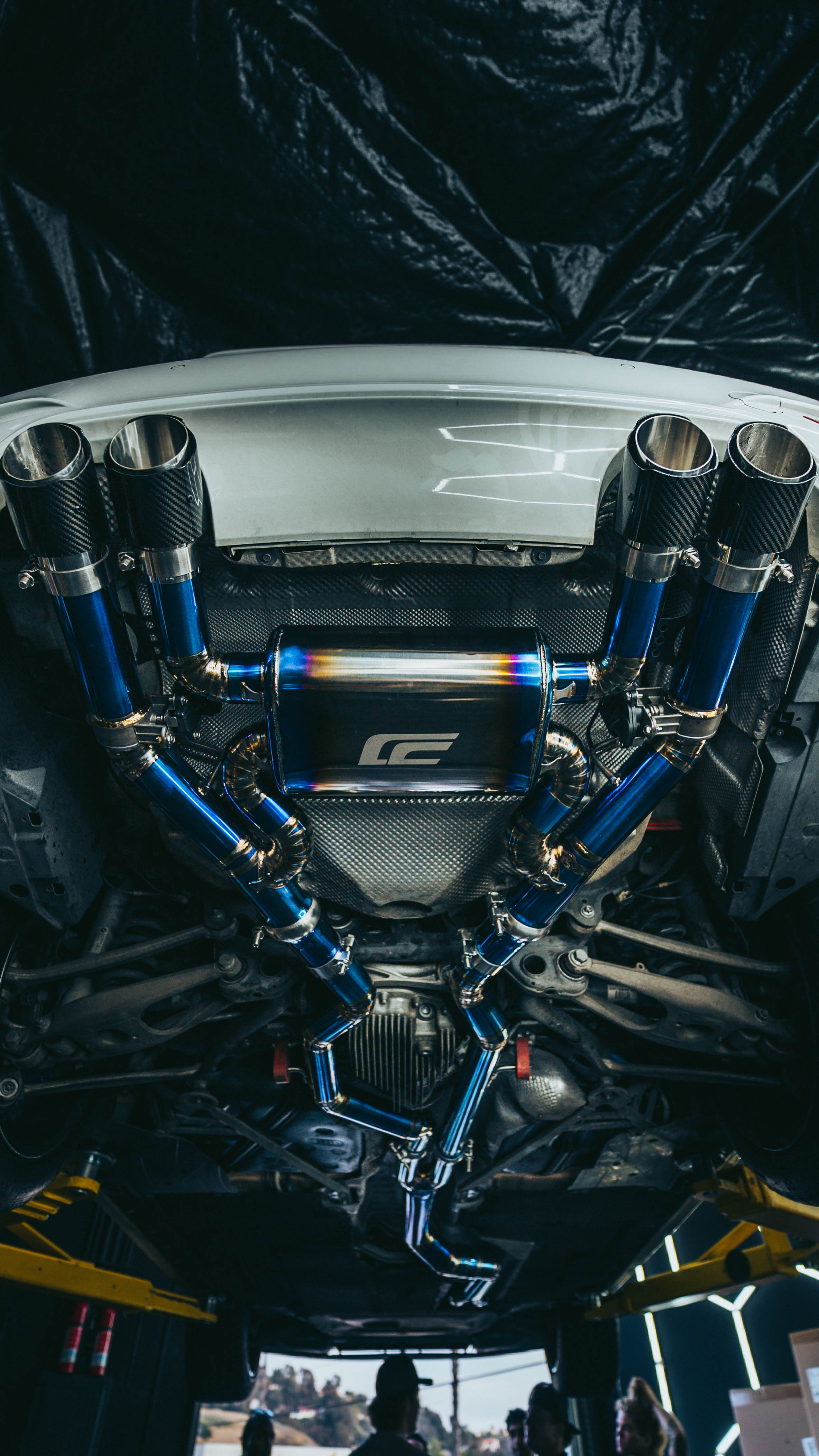 S55 F8X M2/M3/M4 Titanium Valved Catback Exhaust - Cen-Cal Motorsport